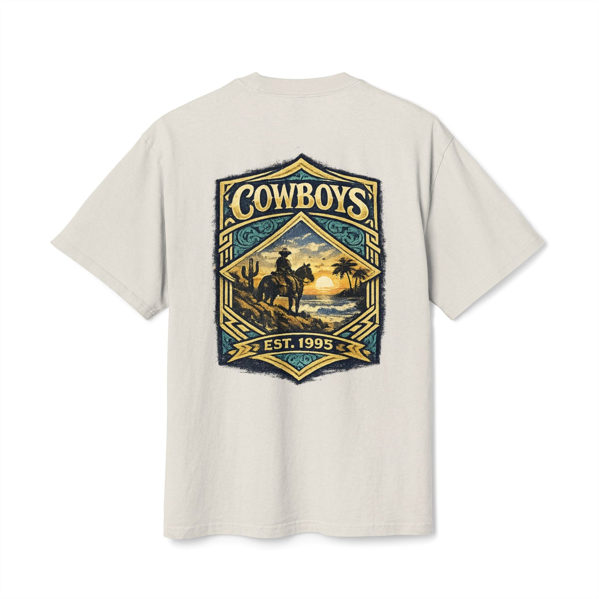 Cowboys League Wave Tee - VFtees