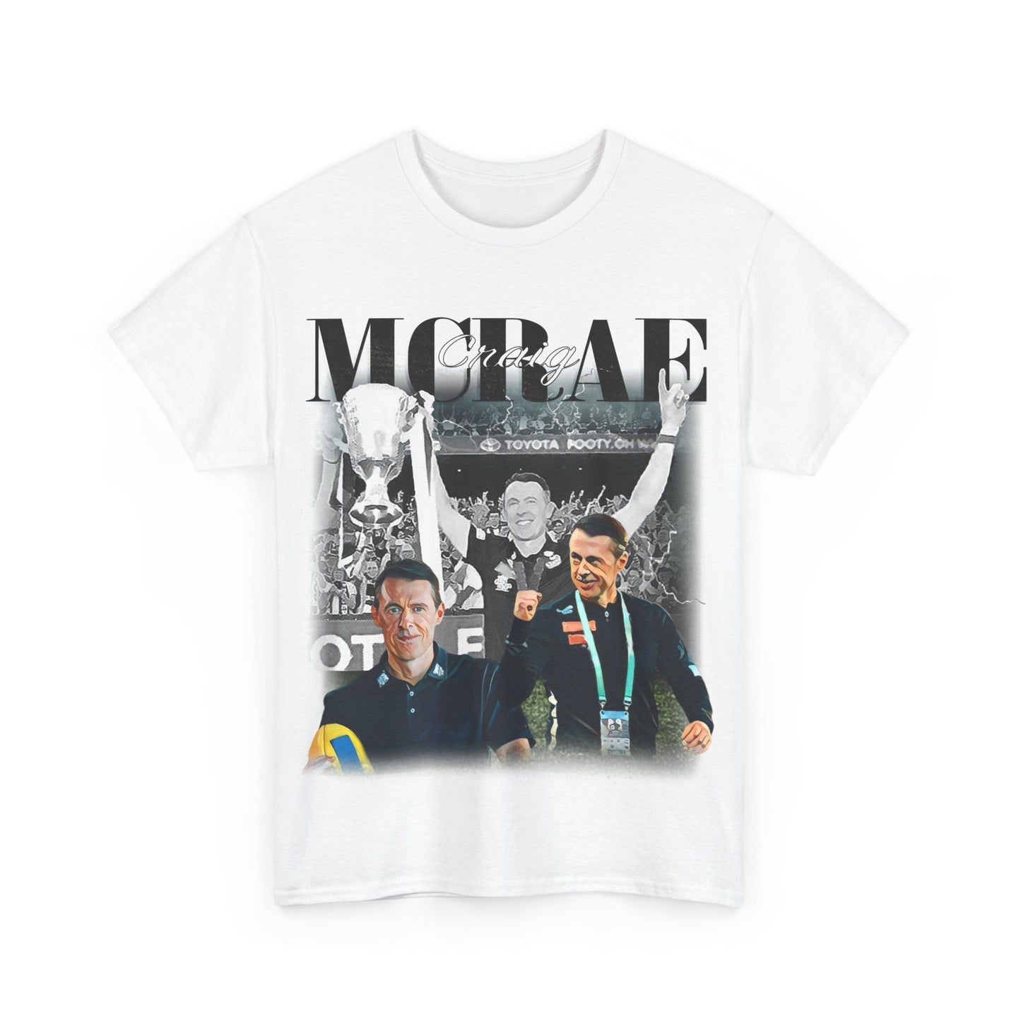 Craig McRae AFL Graphic Tee - VFtees