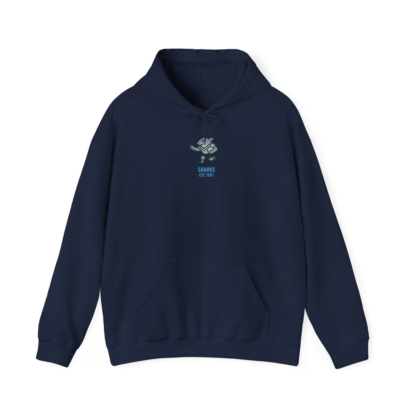 Cronulla Heritage Rugby League Hoodie - Sharks Edition - VFtees