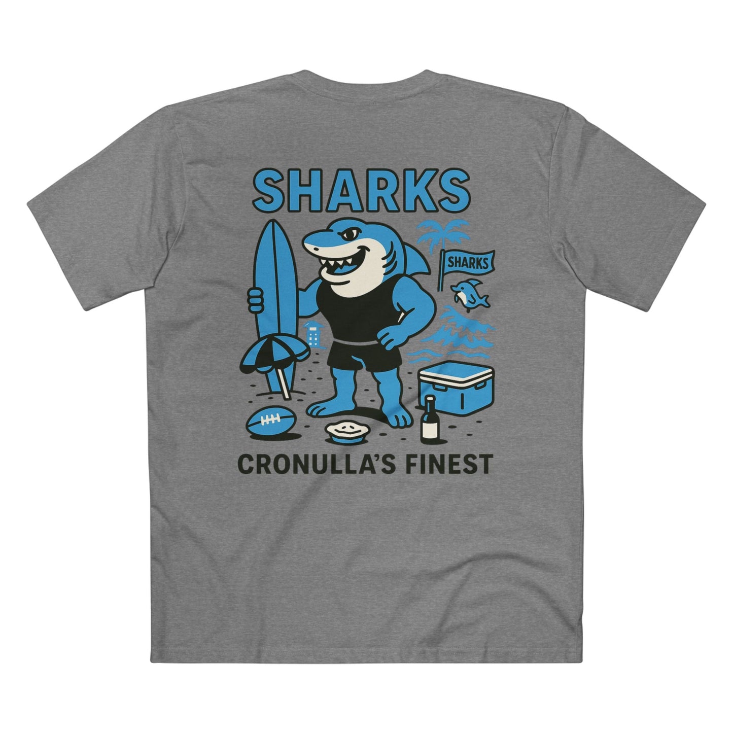 Cronulla Rugby League Tee - Sharks Club Series - VFtees