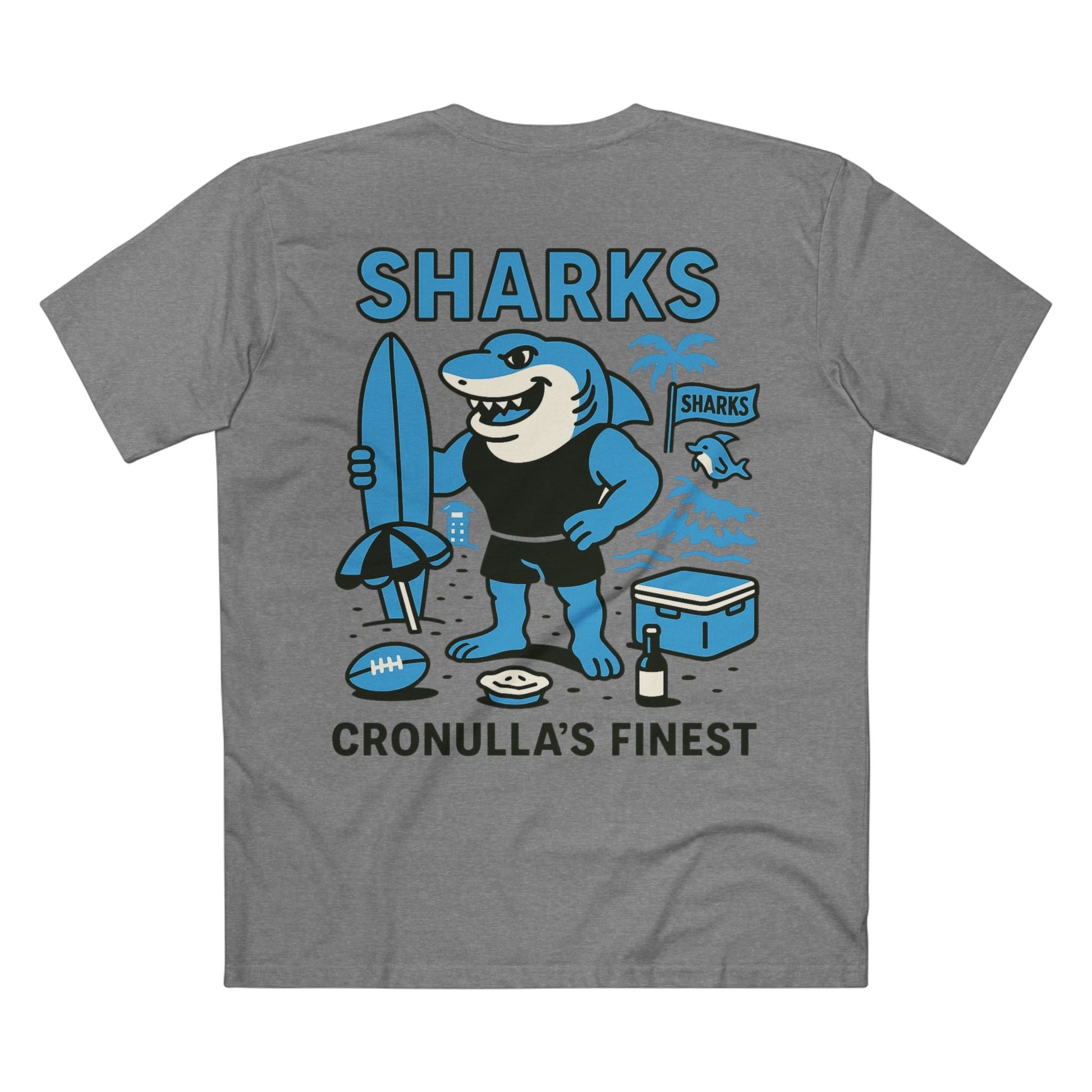 Cronulla Rugby League Tee - Sharks Club Series - VFtees