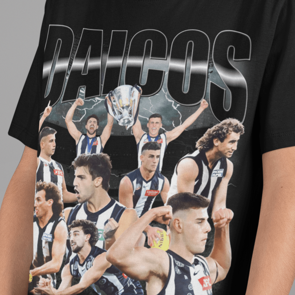 Daicos Family AFL Graphic Tee [Nick Josh & Peter] (Kids) - VFtees
