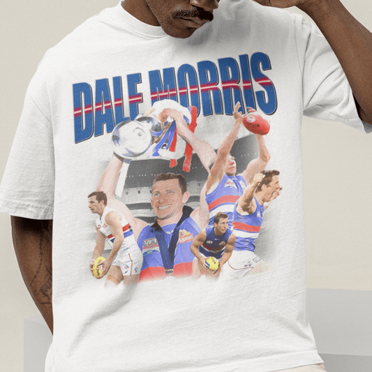 Dale Morris Western Bulldogs AFL Graphic Tee - VFtees