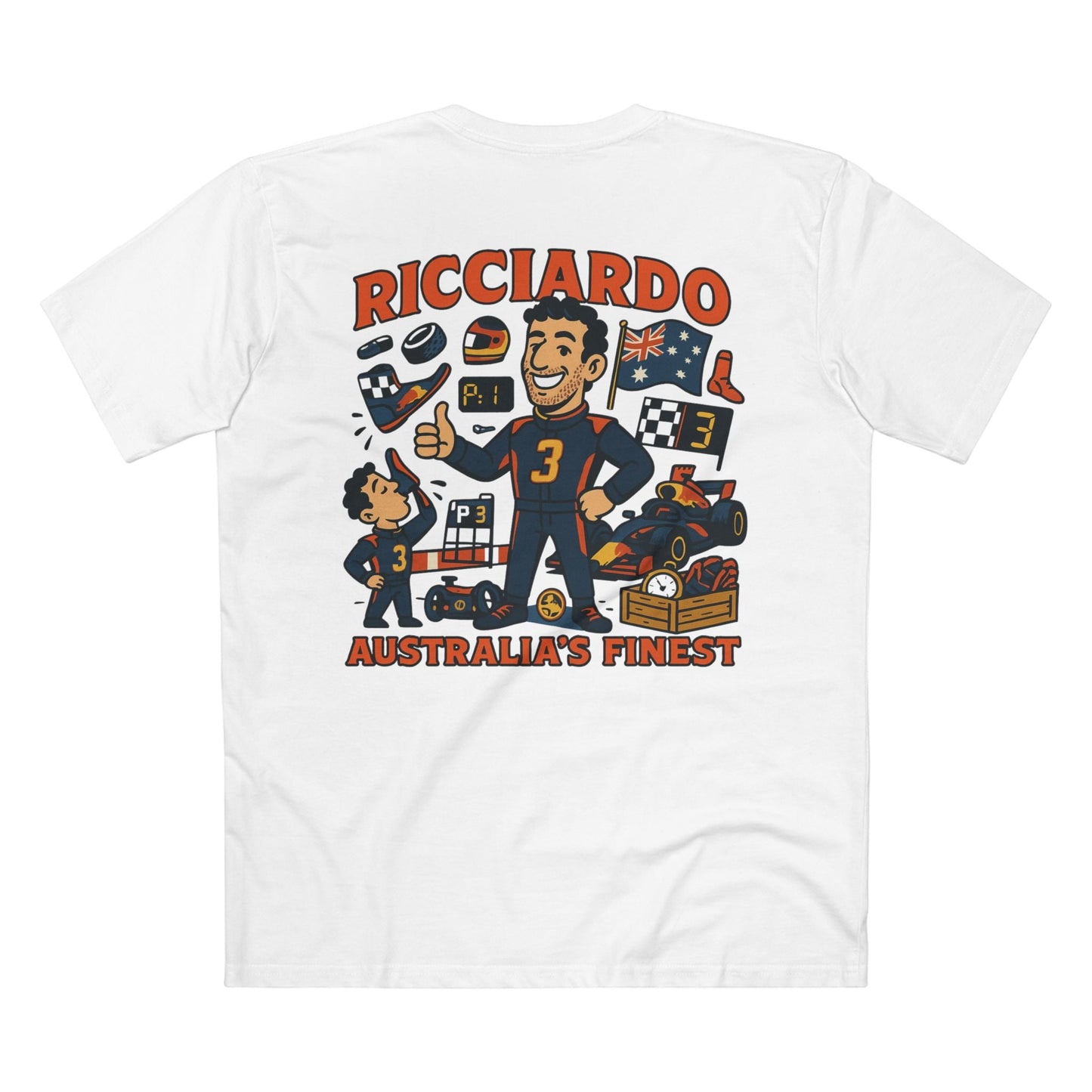 Daniel Ricciardo F1 Tee - Grand Prix Edition - VFtees
