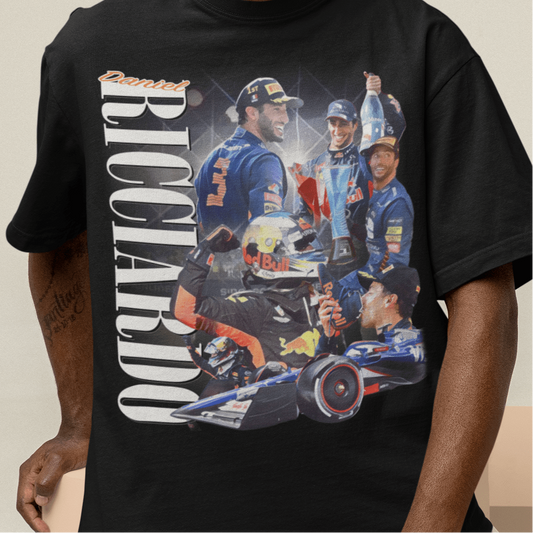 Daniel Ricciardo Formula One F1 Graphic Tee - VFtees