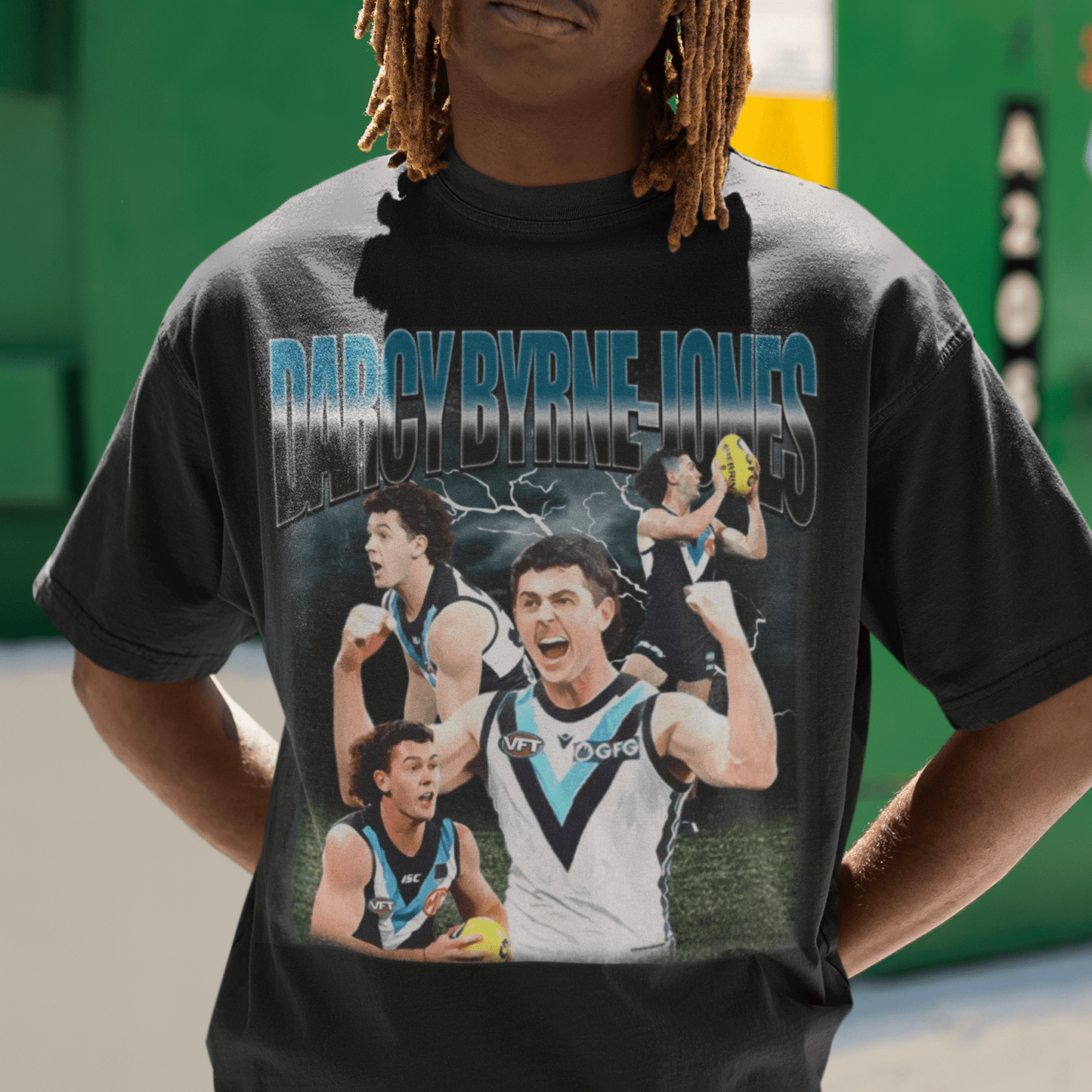 Darcy Byrne - Jones AFL Graphic Tee - VFtees