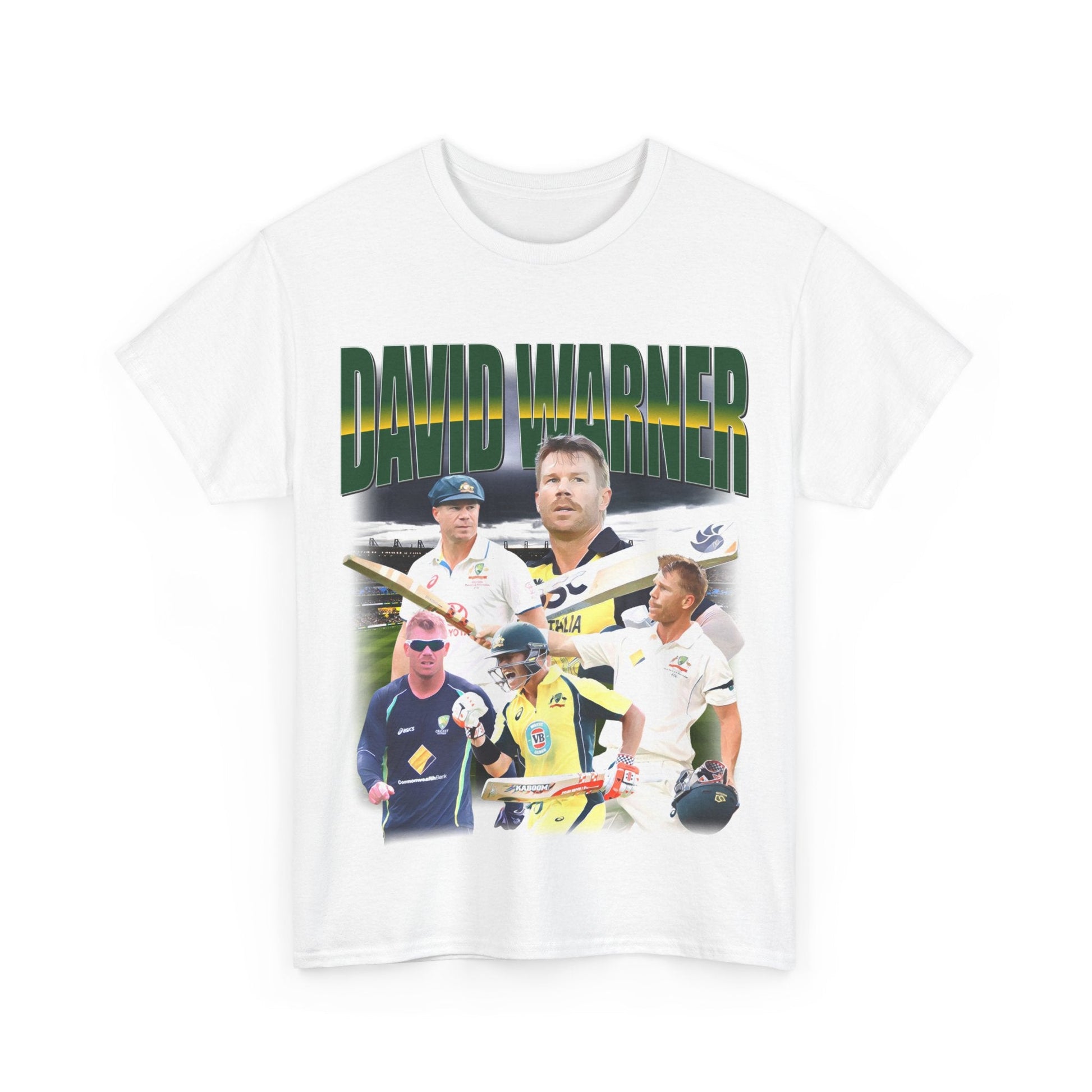 David Warner Australian Cricket Graphic Tee - VFtees