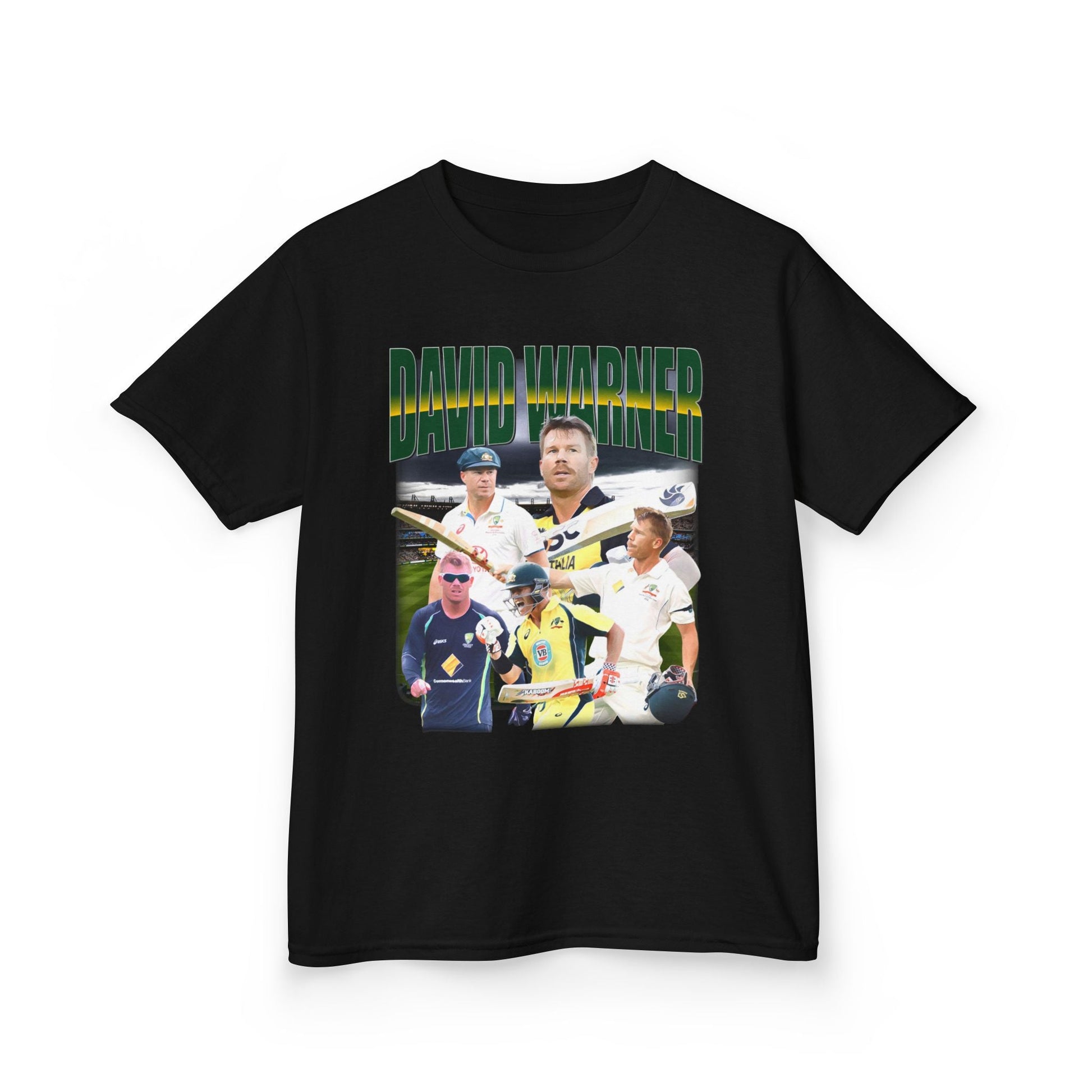 David Warner Australian Cricket Graphic Tee (Kids) - VFtees
