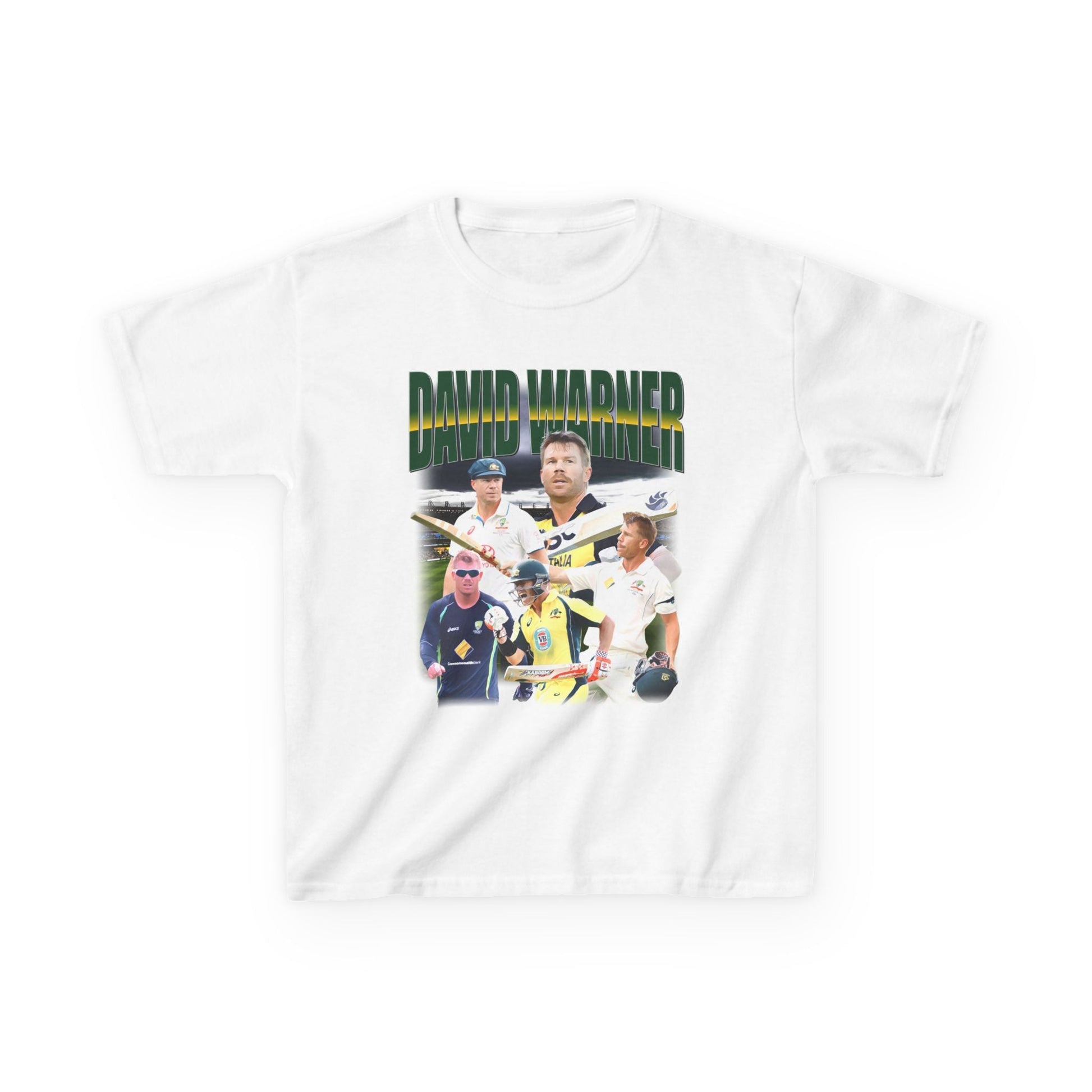 David Warner Australian Cricket Graphic Tee (Kids) - VFtees