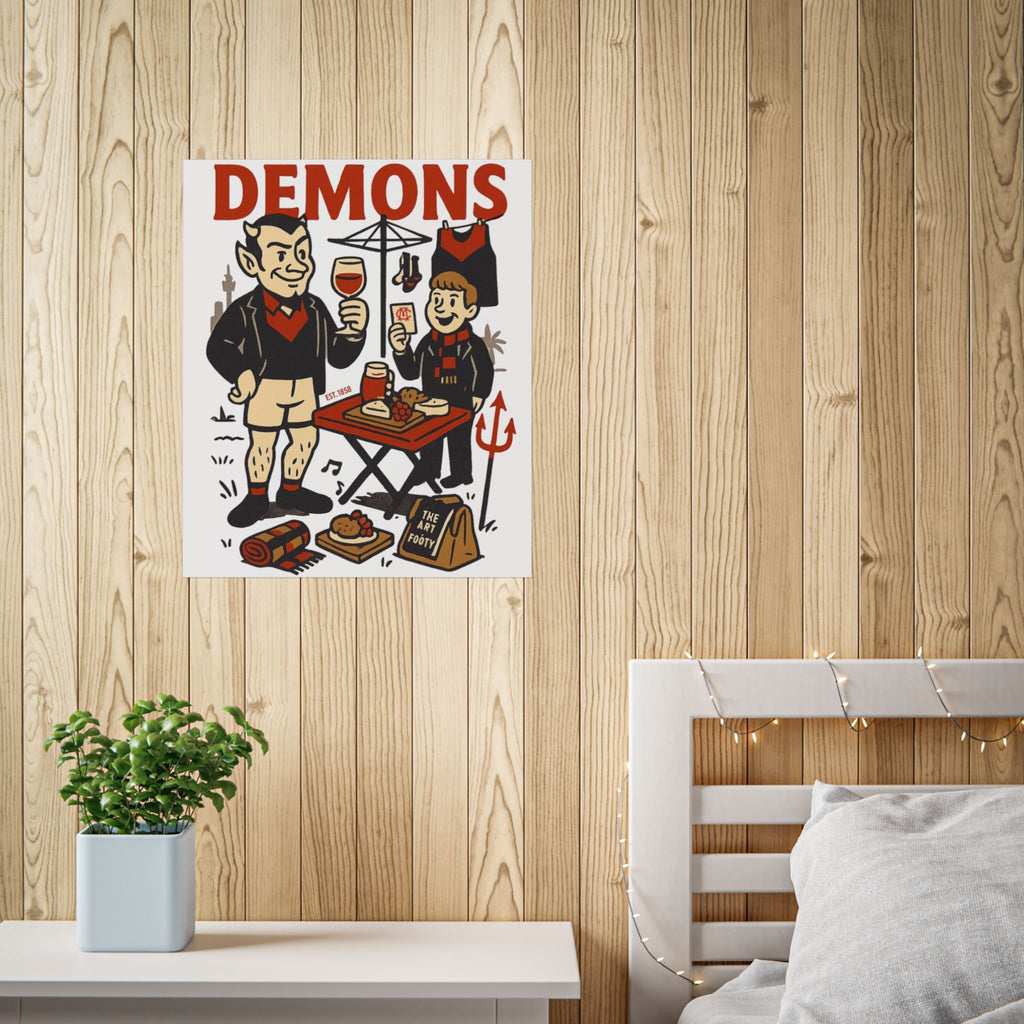 Demons Vintage Wall Art (Limited Release) - VFtees