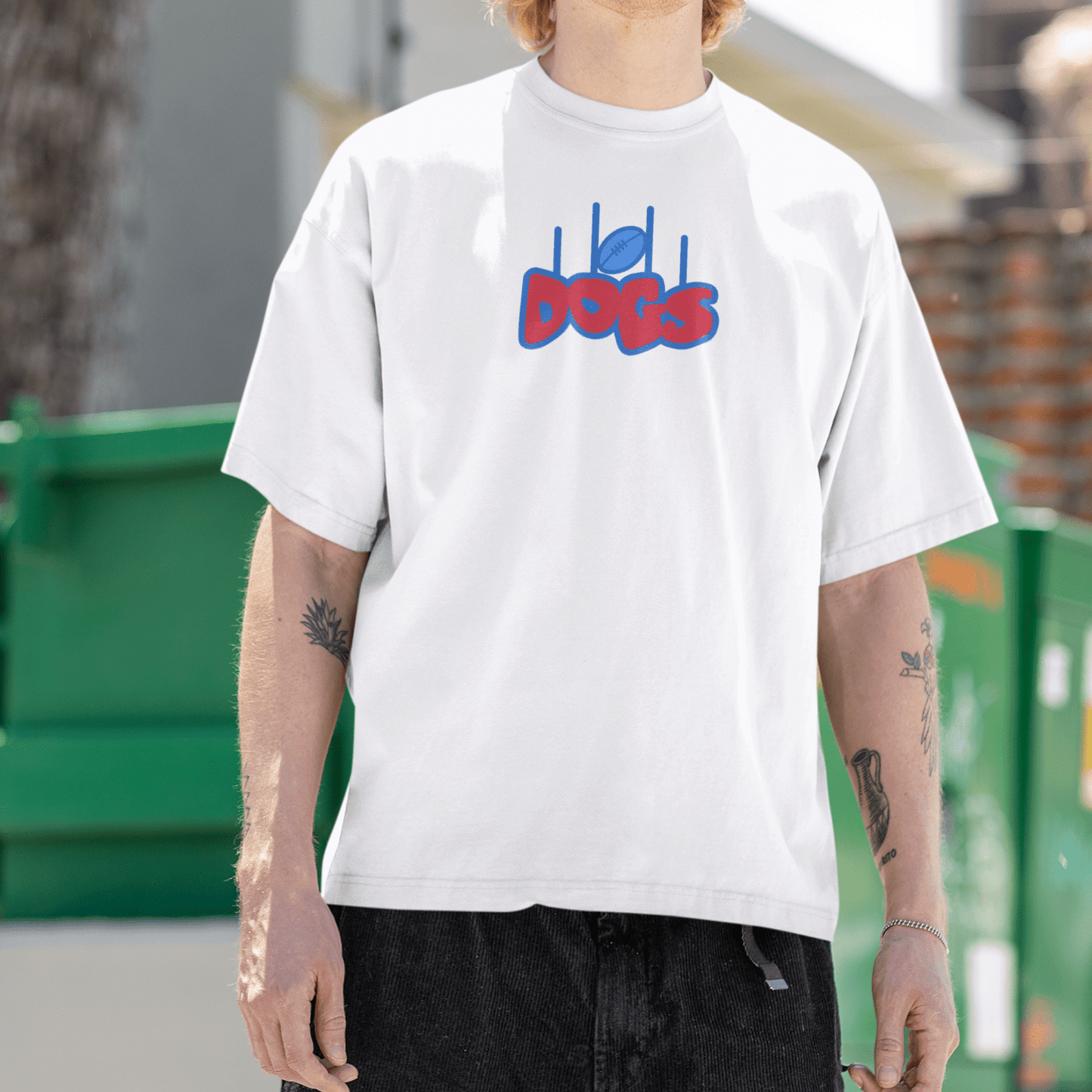 Doggies Oversized Surf Tee - VFtees