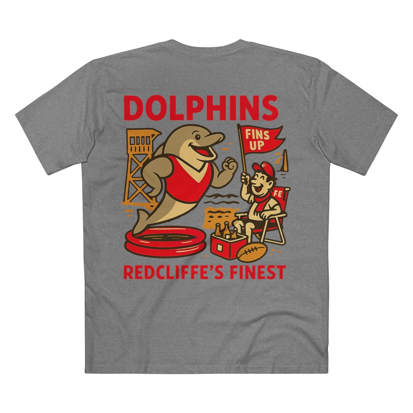 Dolphins Rugby League Tee - Redcliffe Club Series - VFtees