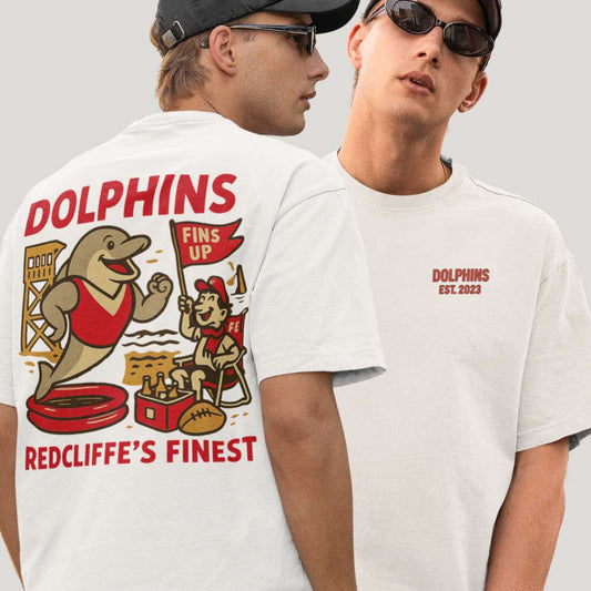 Dolphins Rugby League Tee - Redcliffe Club Series - VFtees