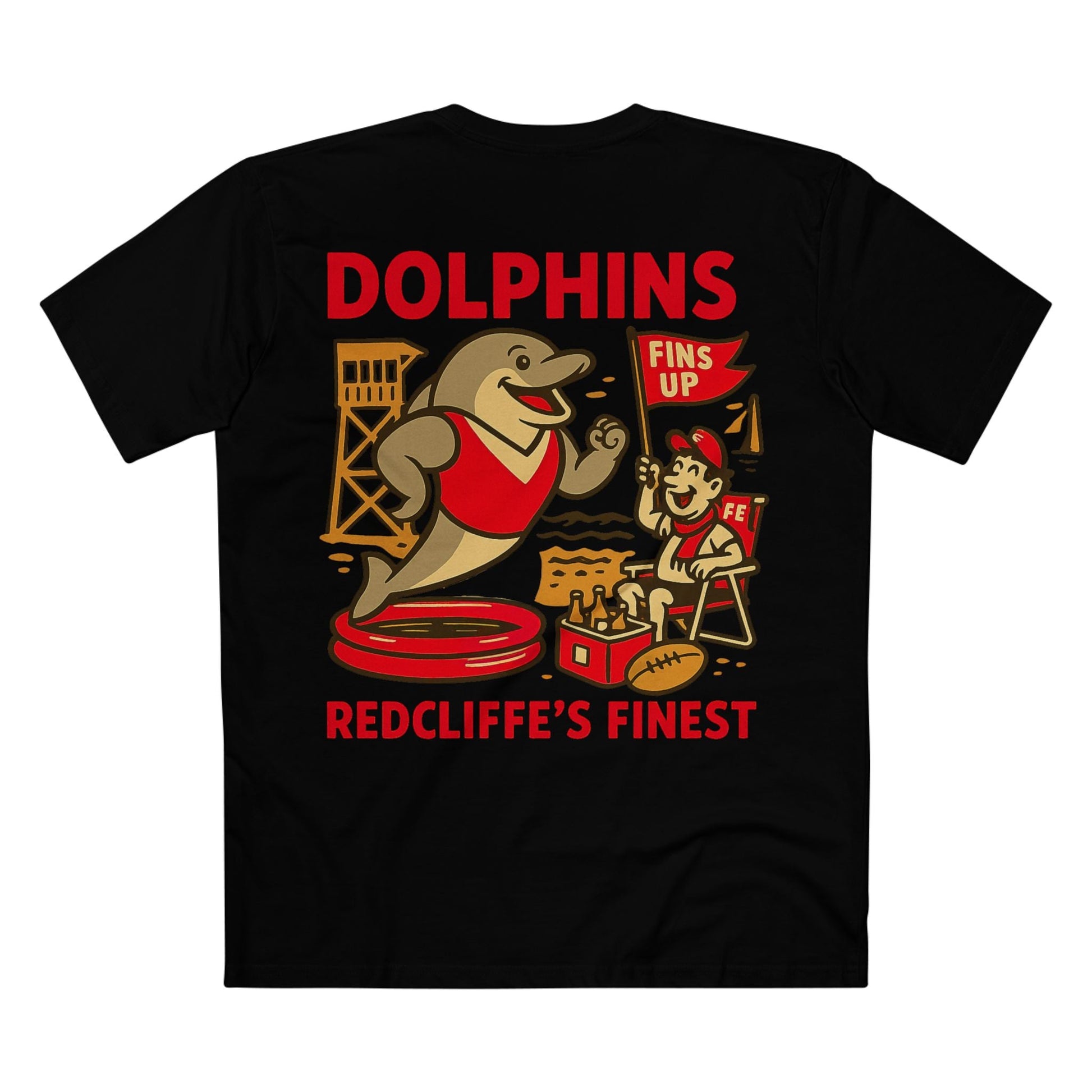 Dolphins Rugby League Tee - Redcliffe Club Series - VFtees