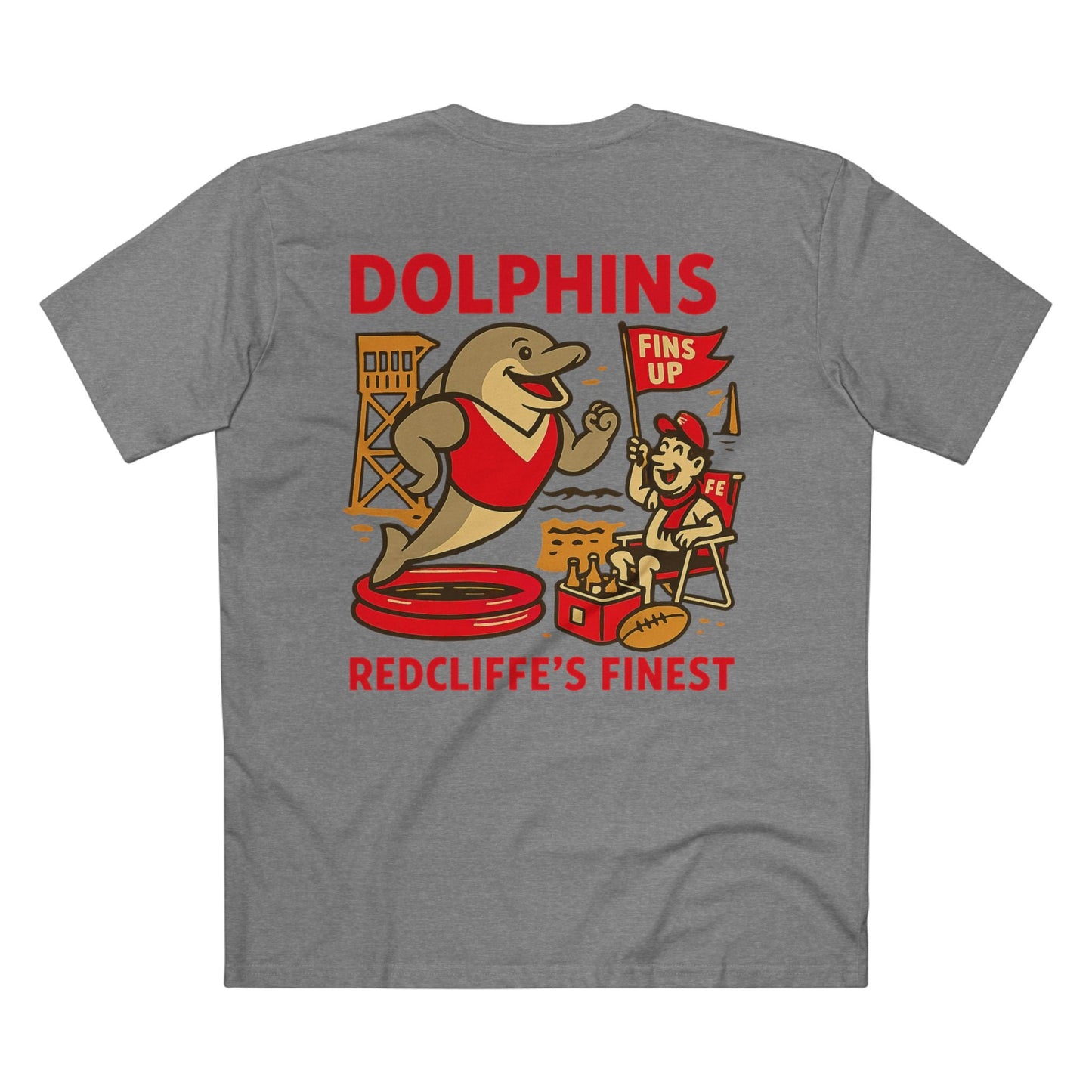 Dolphins Rugby League Tee - Redcliffe Club Series - VFtees