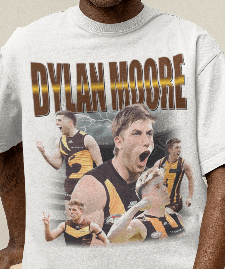 Dylan Moore AFL Graphic Tee - VFtees