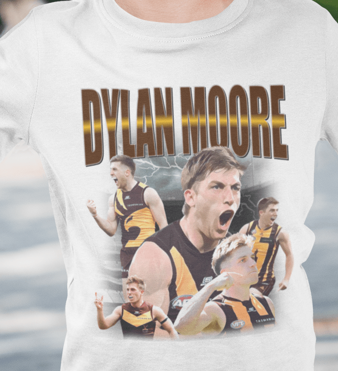 Dylan Moore AFL Graphic Tee (Kids) - VFtees