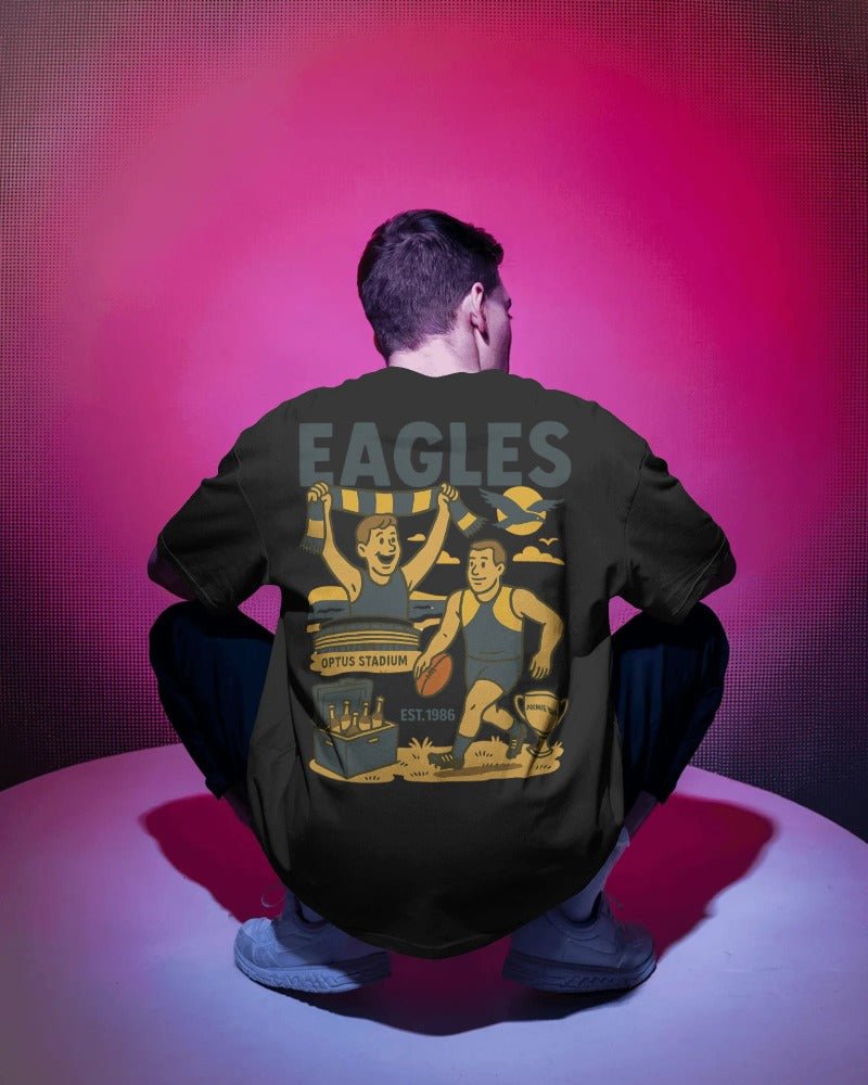 Eagles Footy Tee - West Coast Club Series - VFtees