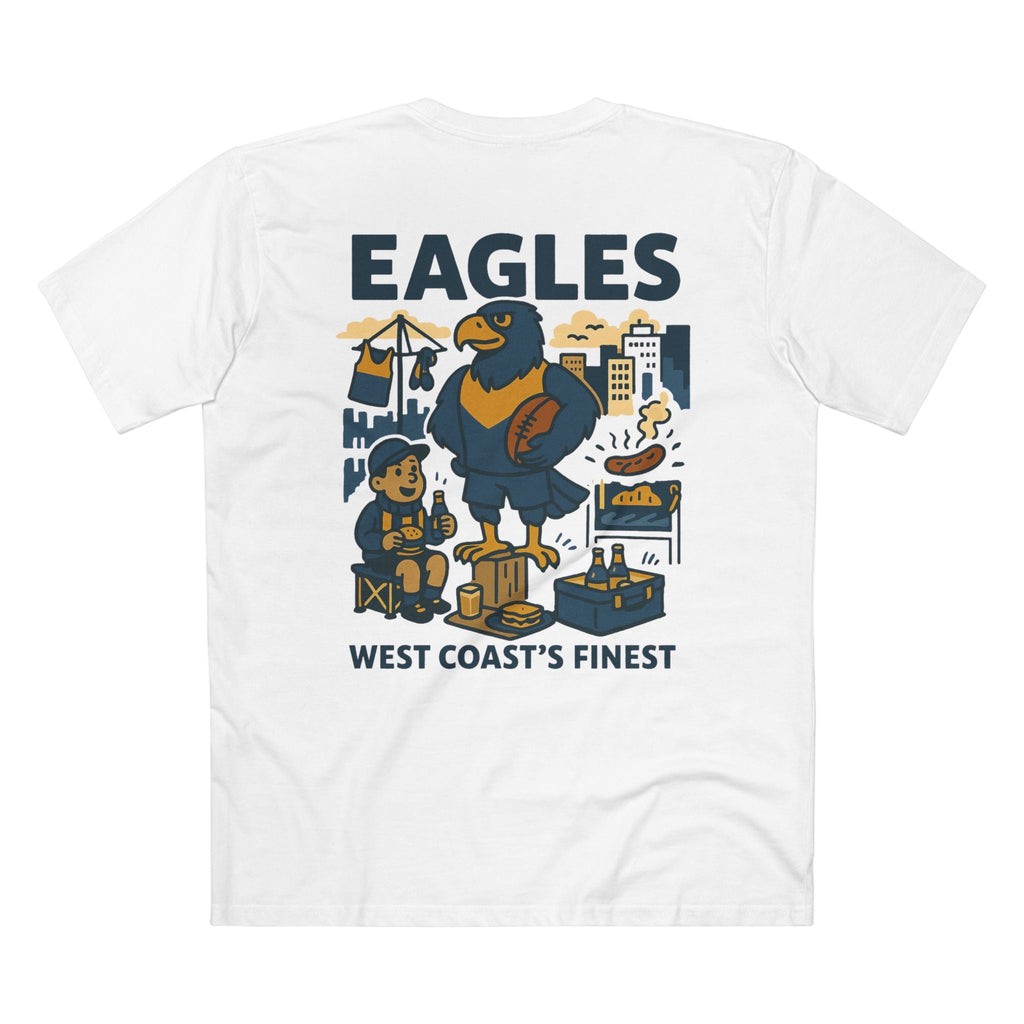 Eagles Footy Tee - West Coast Club Series - VFtees