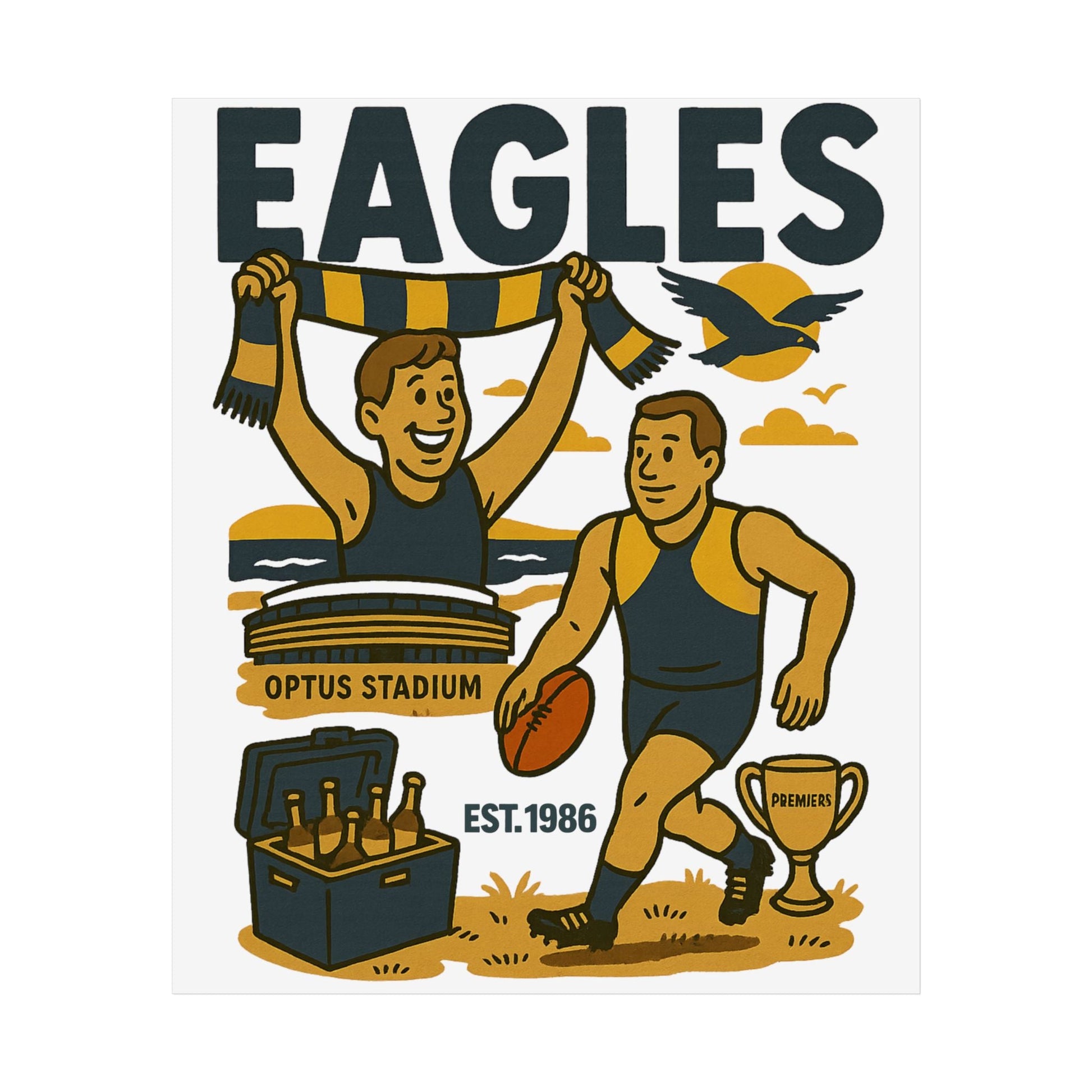 Eagles Vintage Wall Art (Limited Release) - VFtees