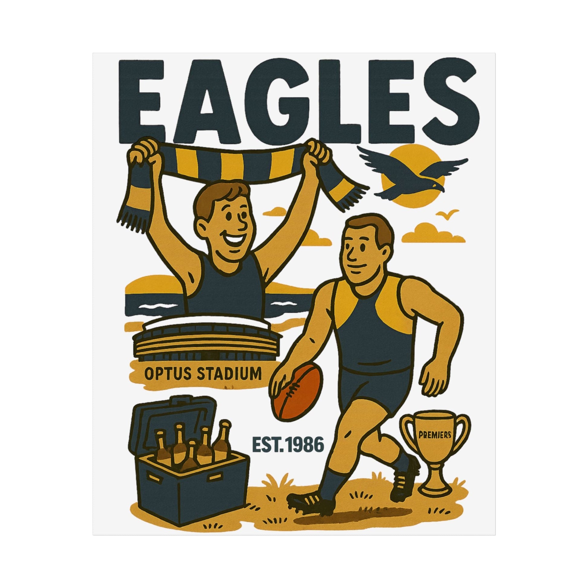 Eagles Vintage Wall Art (Limited Release) - VFtees