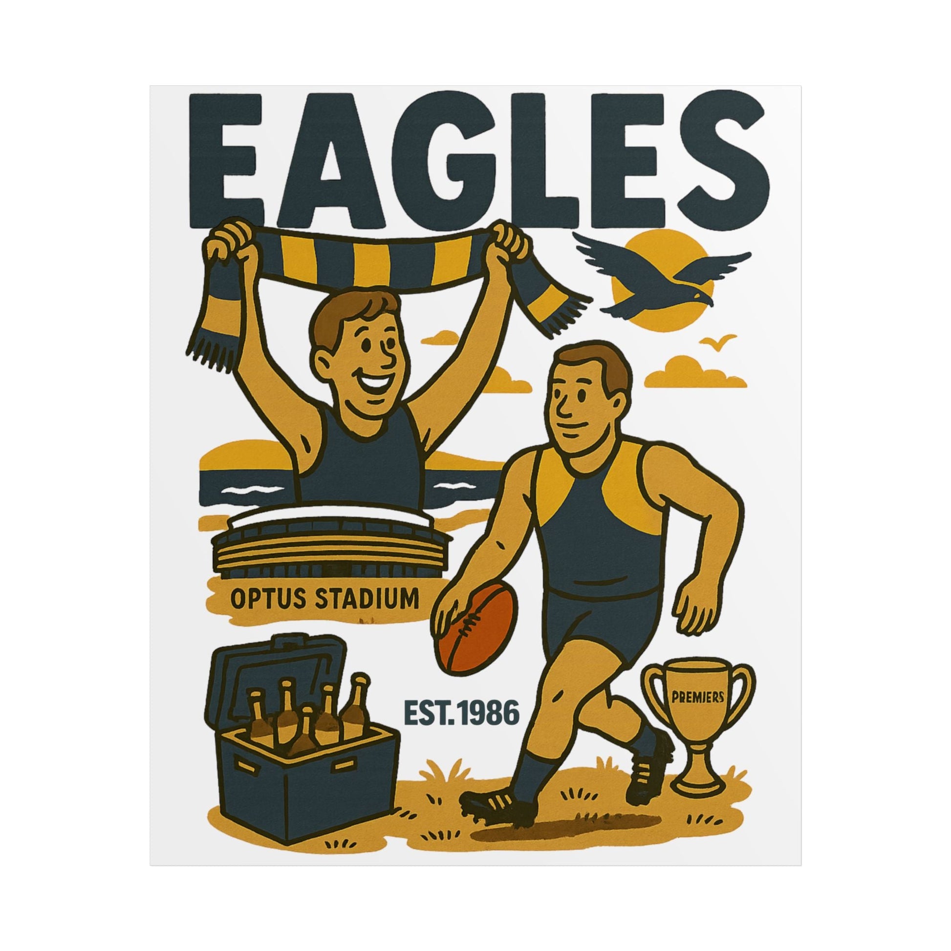 Eagles Vintage Wall Art (Limited Release) - VFtees
