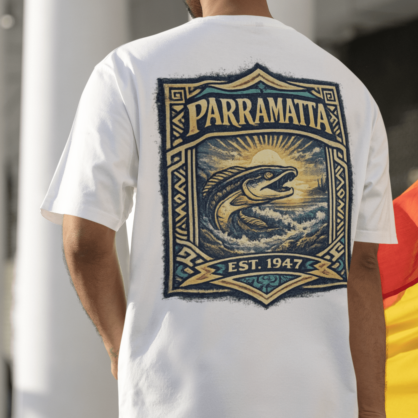 Eels League Wave Tee - VFtees