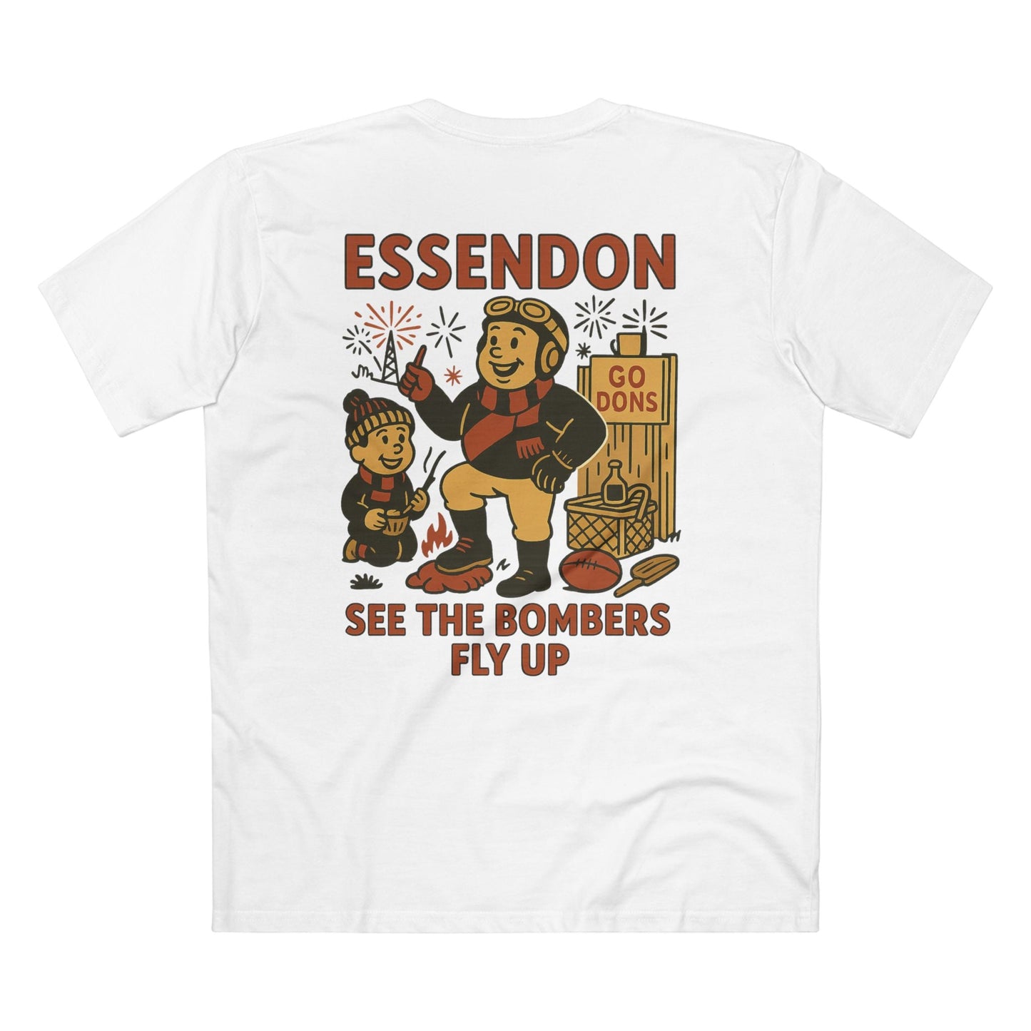 Essendon Footy Tee - Bombers Club Series - VFtees