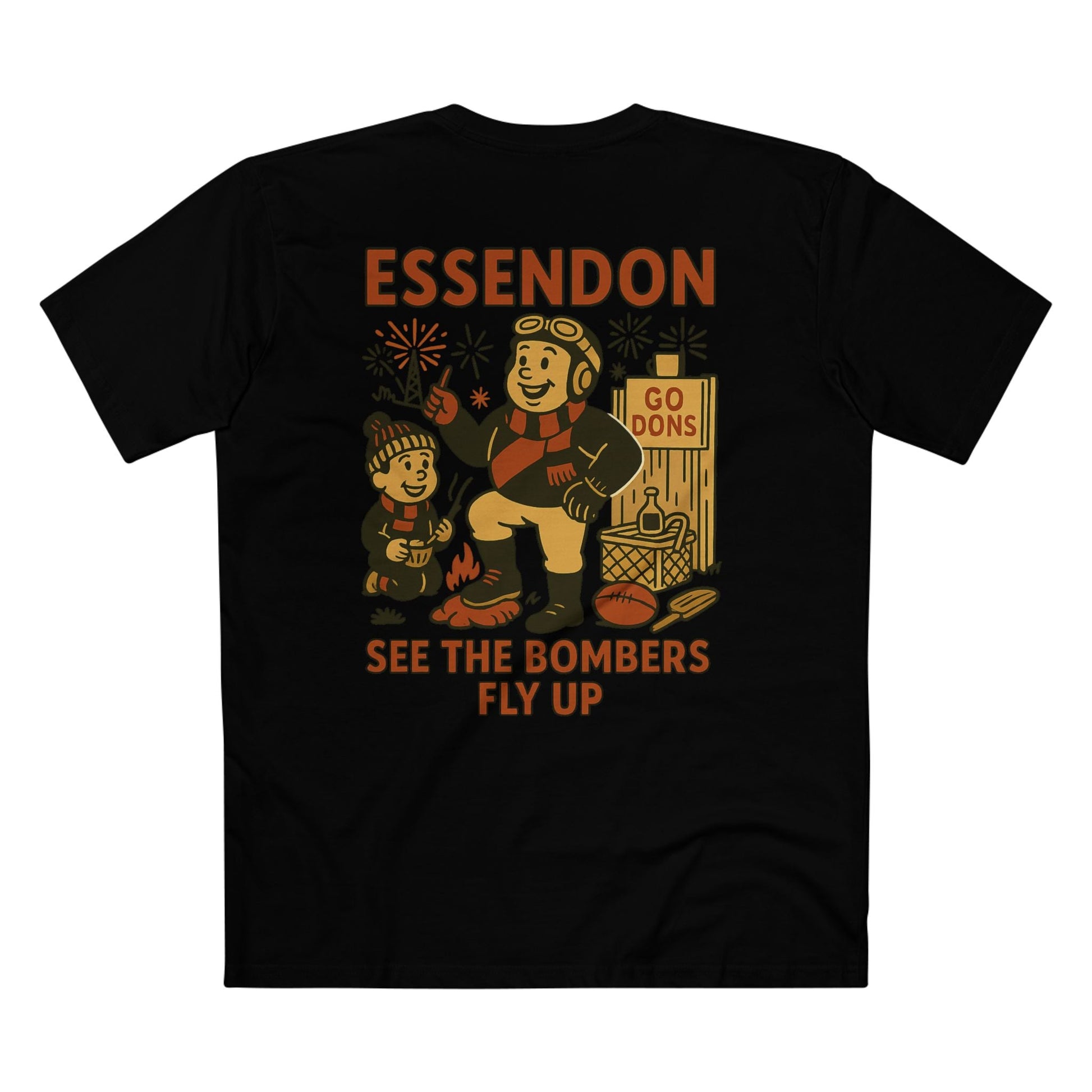 Essendon Footy Tee - Bombers Club Series - VFtees