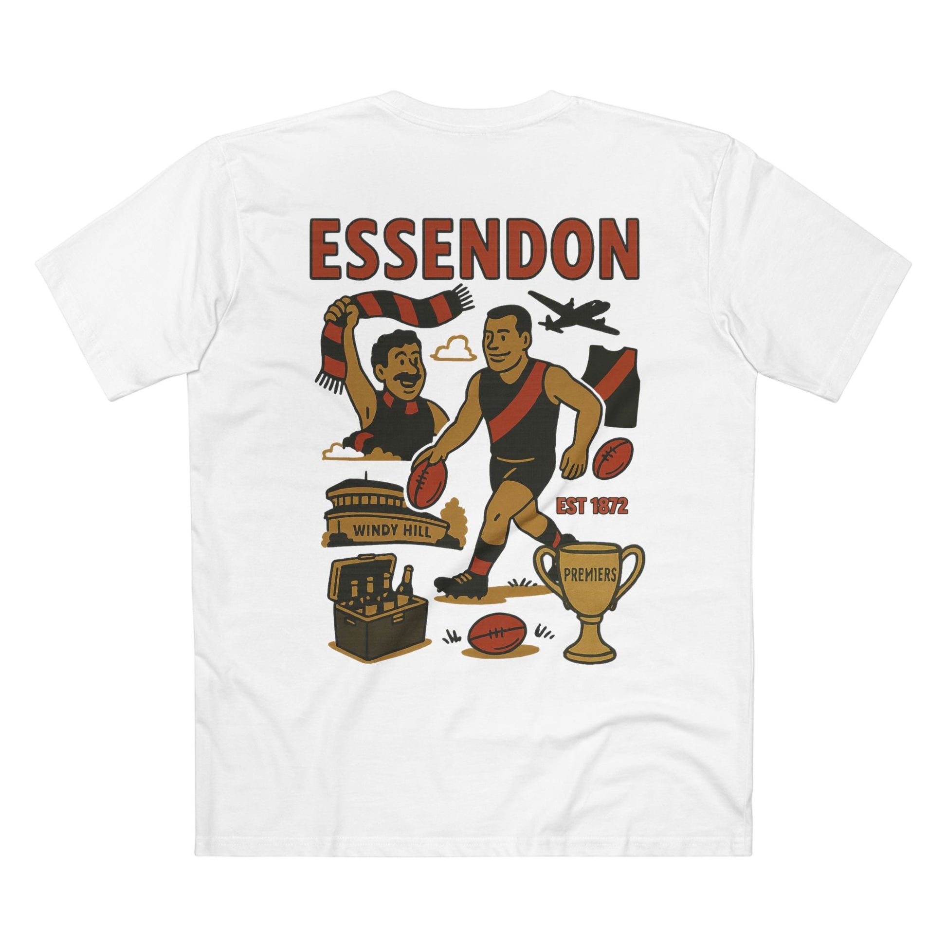 Essendon Footy Tee - Bombers Club Series - VFtees