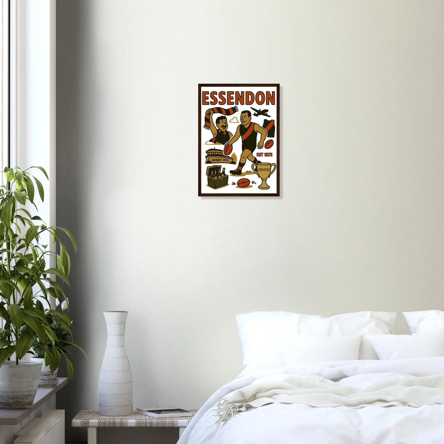 Essendon - Framed Wall Art - VFtees