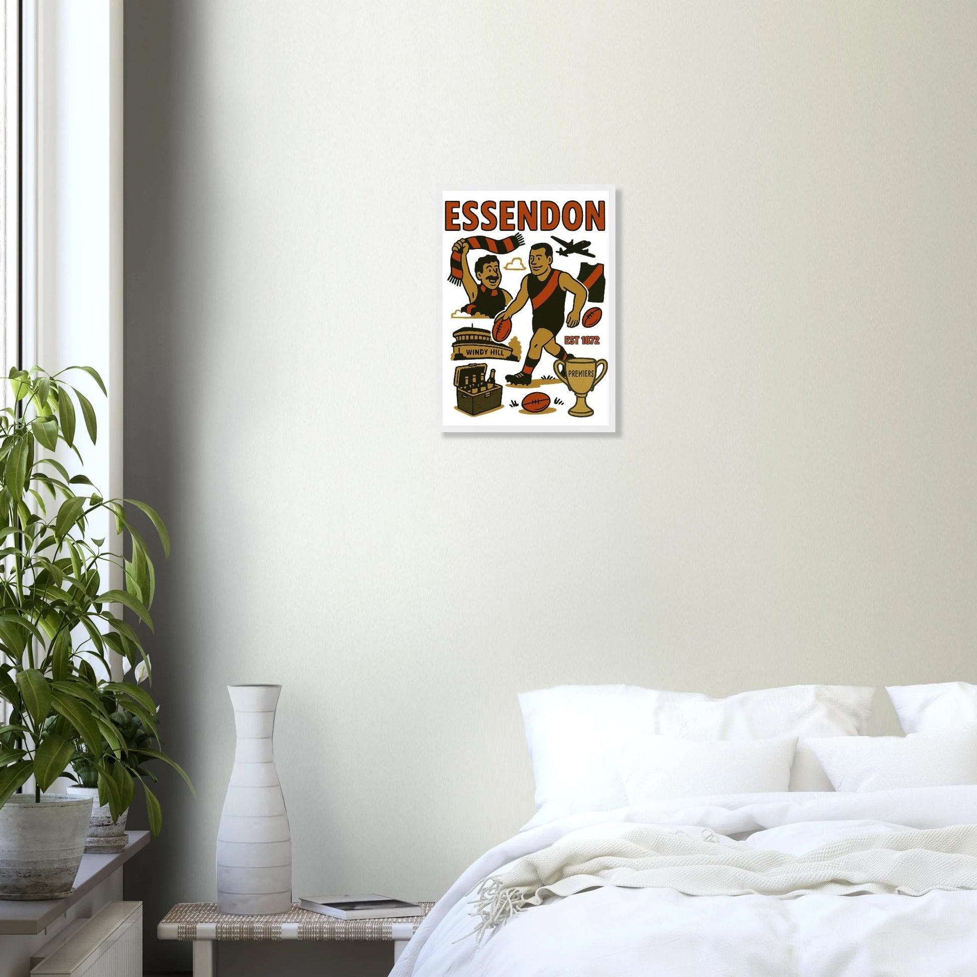 Essendon - Framed Wall Art - VFtees