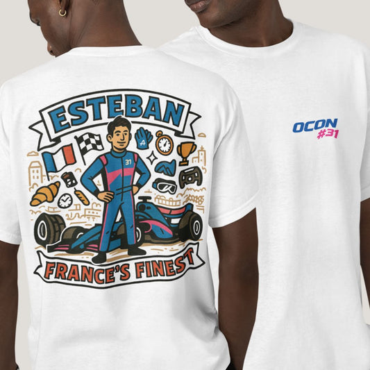 Esteban Ocon F1 Tee - Alpine Grand Prix Edition - VFtees