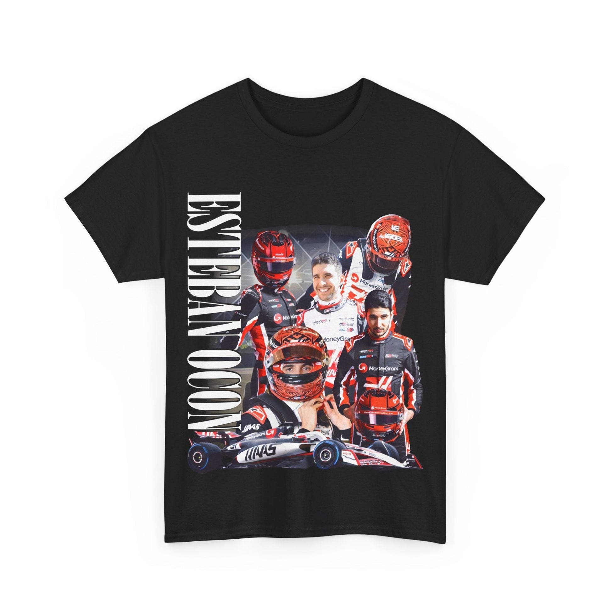 Esteban Ocon Haas F1 Graphic Tee - VFtees