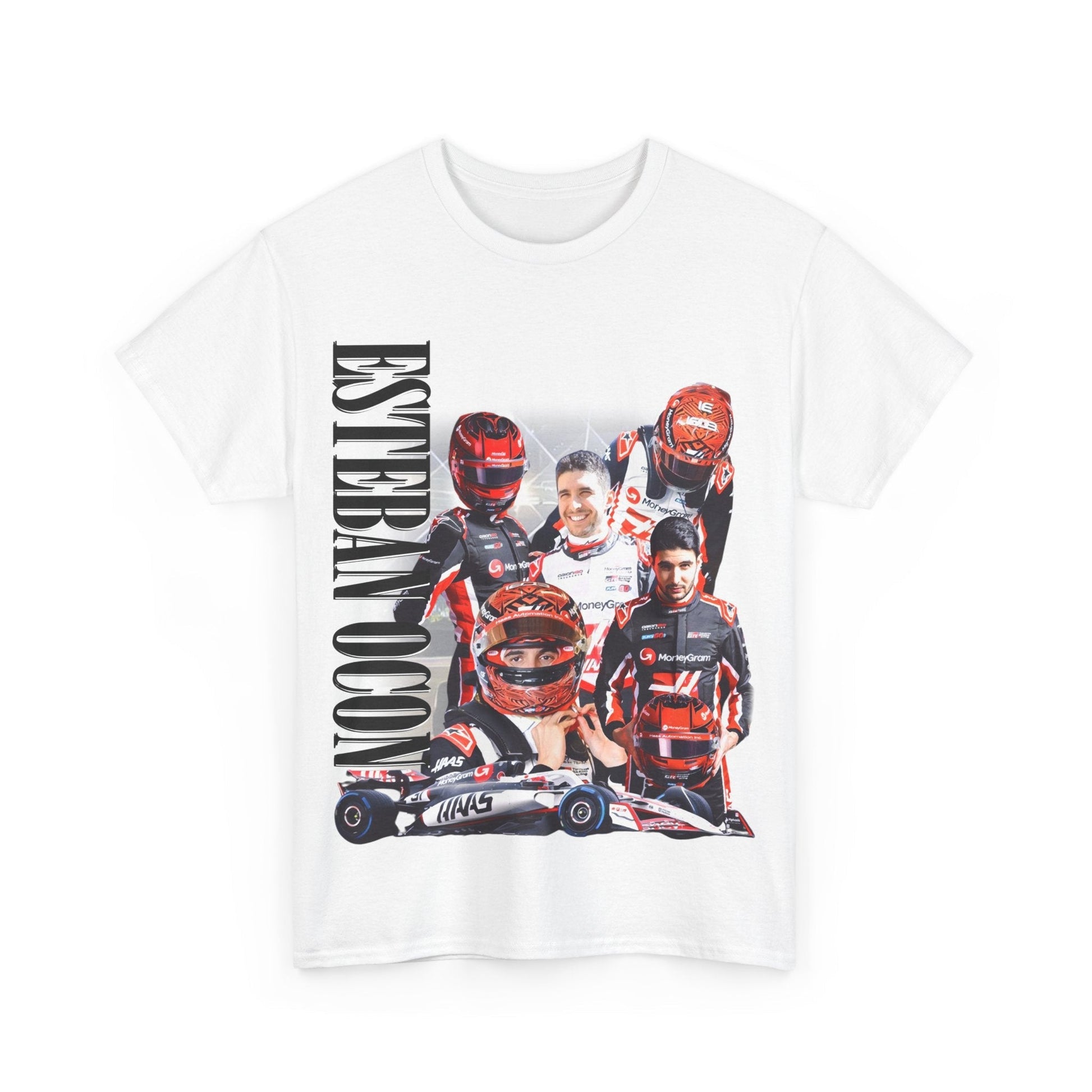 Esteban Ocon Haas F1 Graphic Tee - VFtees