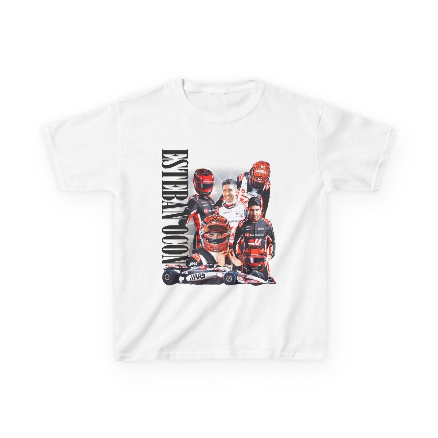 Esteban Ocon Haas F1 Graphic Tee (Kids) - VFtees