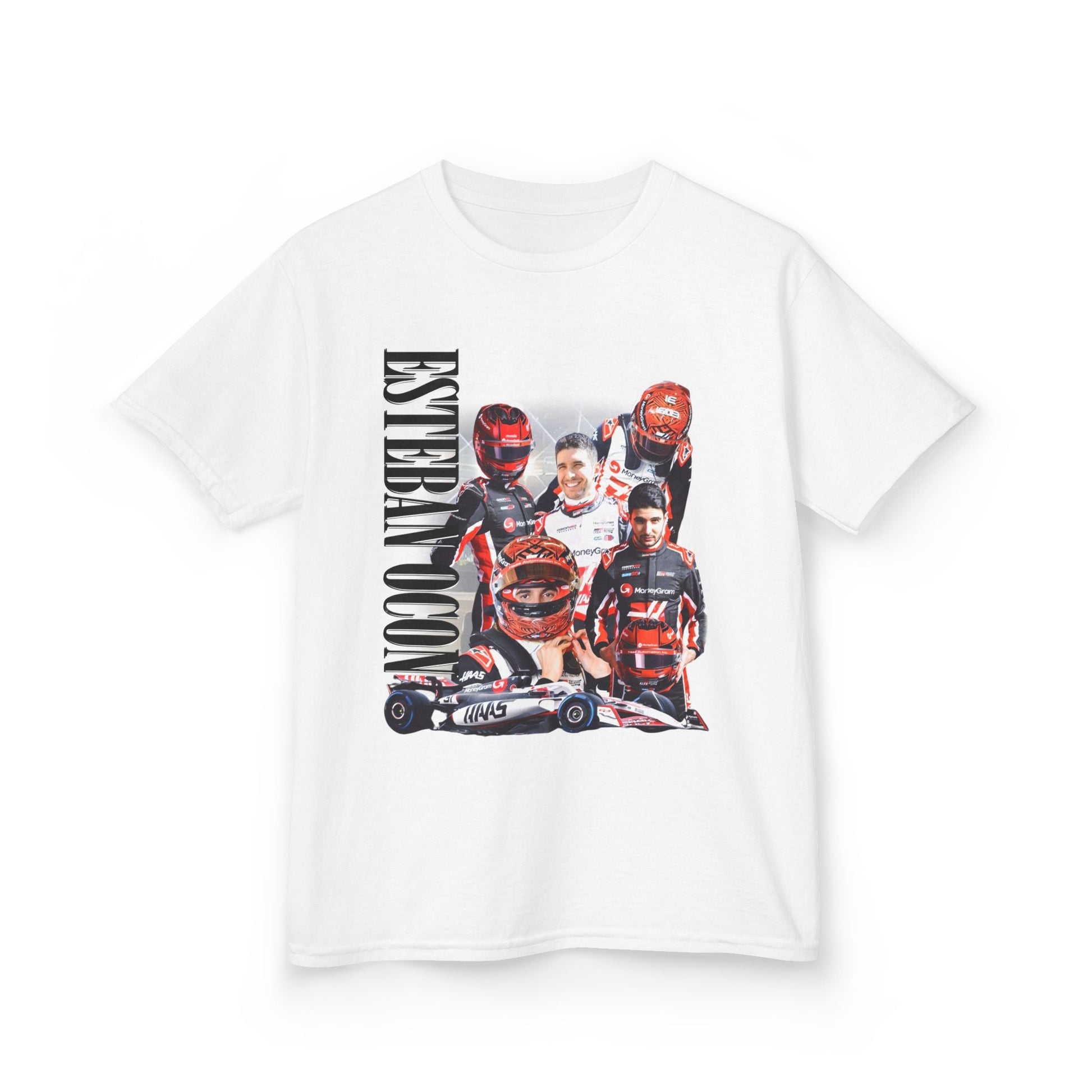 Esteban Ocon Haas F1 Graphic Tee (Kids) - VFtees