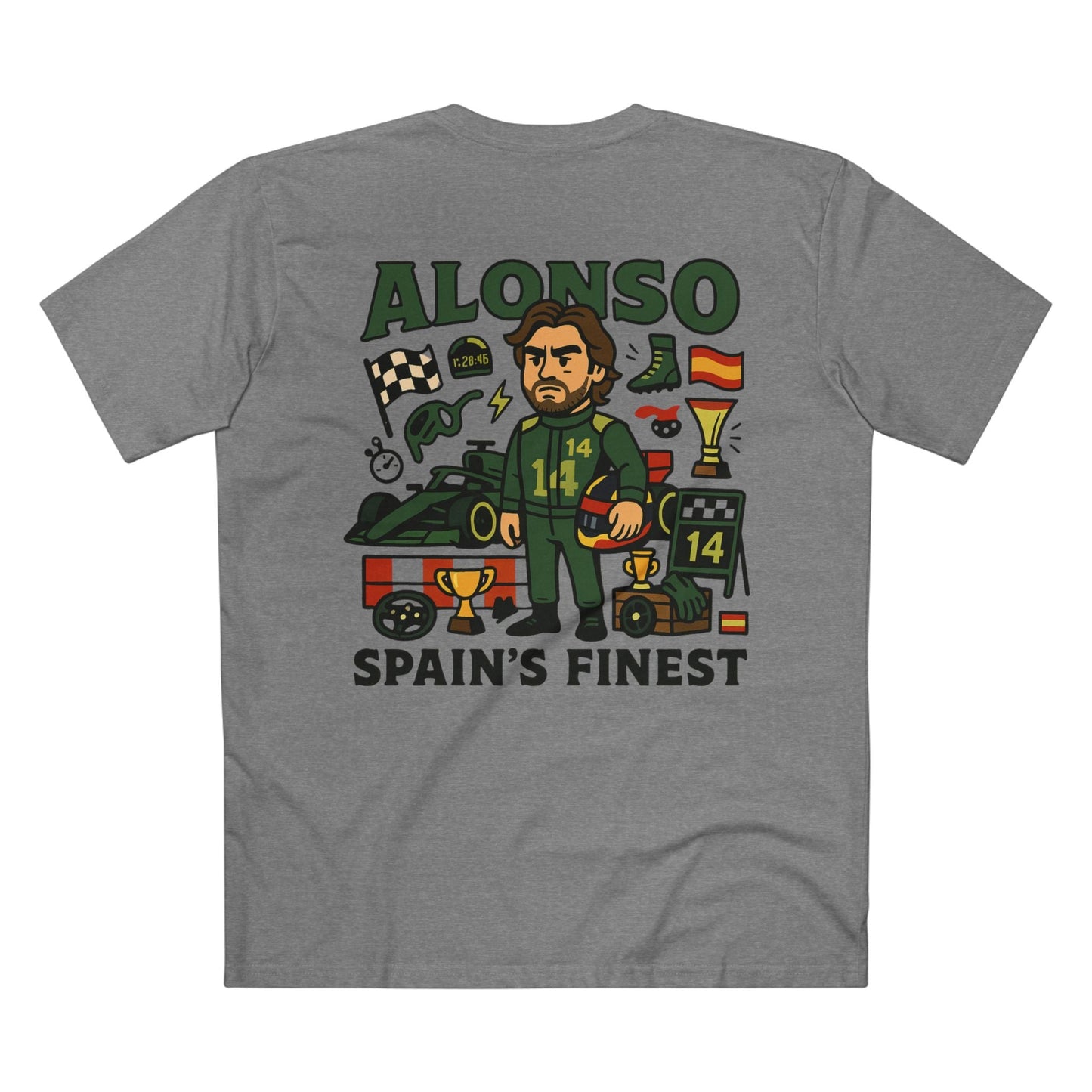 Fernando Alonso F1 Tee - Aston Martin Grand Prix Edition - VFtees