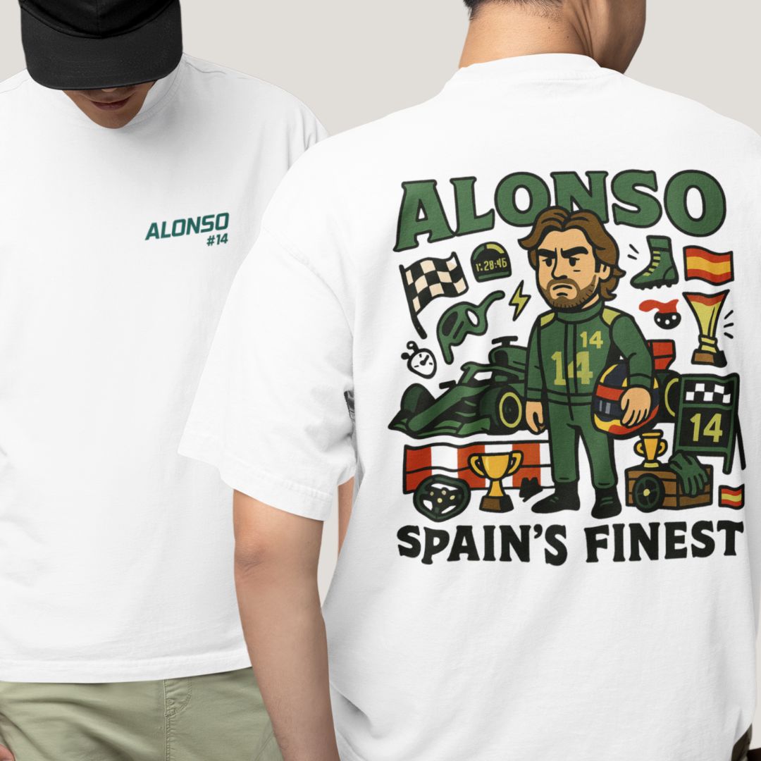 Fernando Alonso F1 Tee - Aston Martin Grand Prix Edition - VFtees