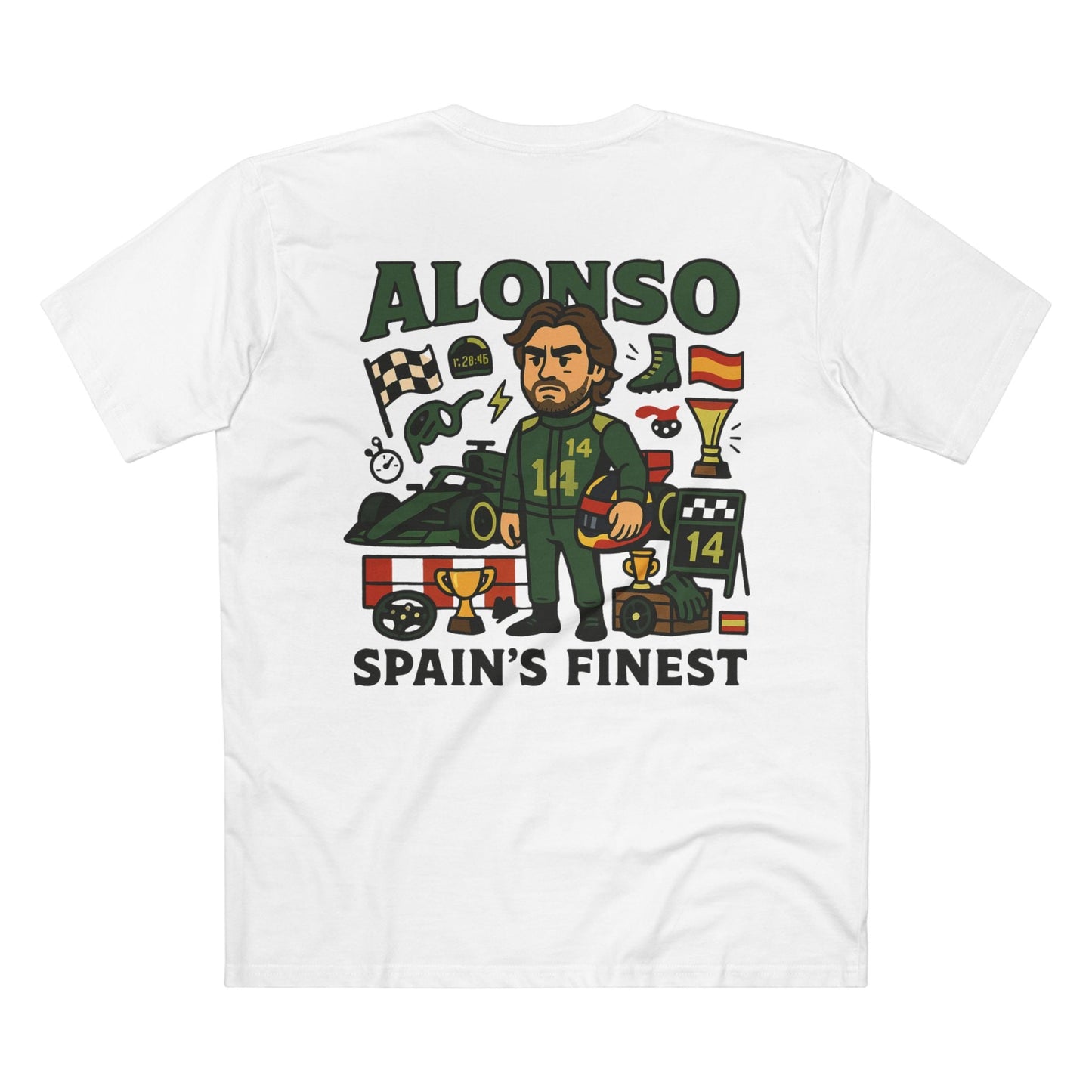 Fernando Alonso F1 Tee - Aston Martin Grand Prix Edition - VFtees