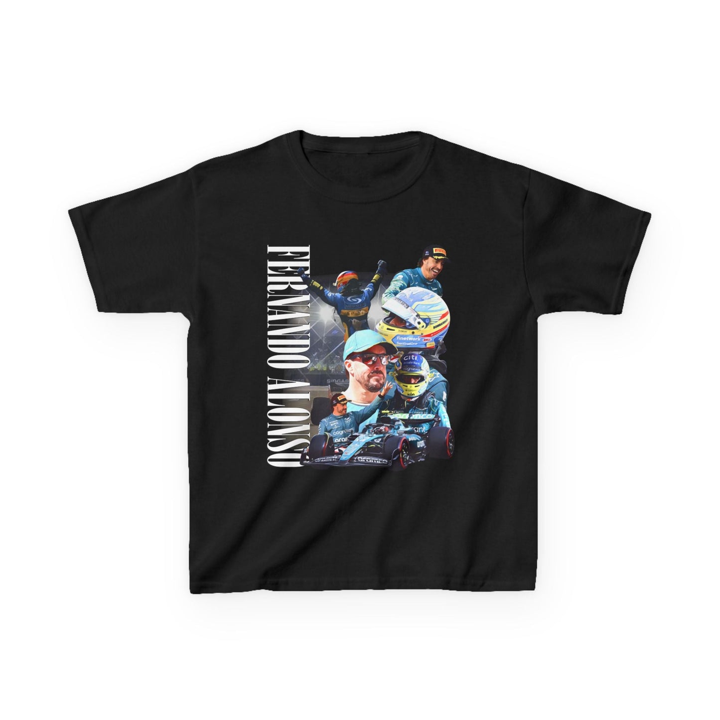Fernando Alonso Formula One (F1) Graphic tee (Kids) - VFtees