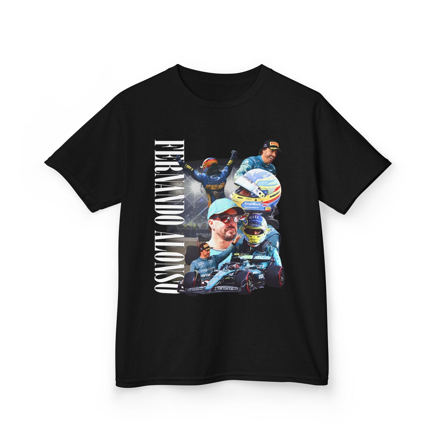 Fernando Alonso Formula One (F1) Graphic tee (Kids) - VFtees