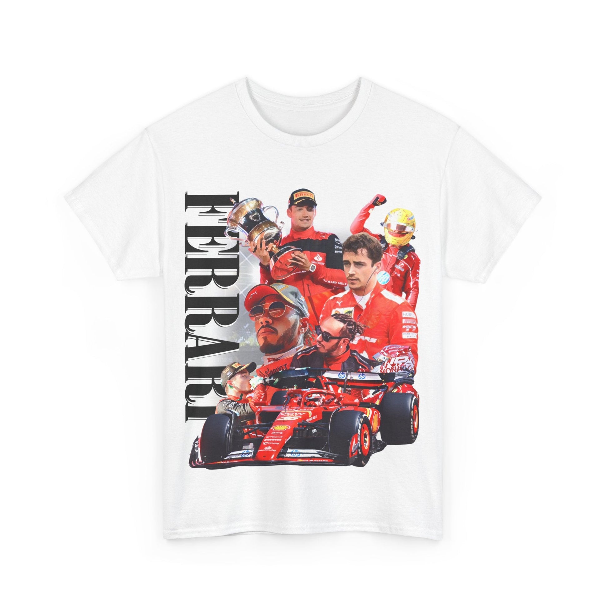 Ferrari F1 Team Tee (Lewis Hamilton Charles Leclerc) - VFtees
