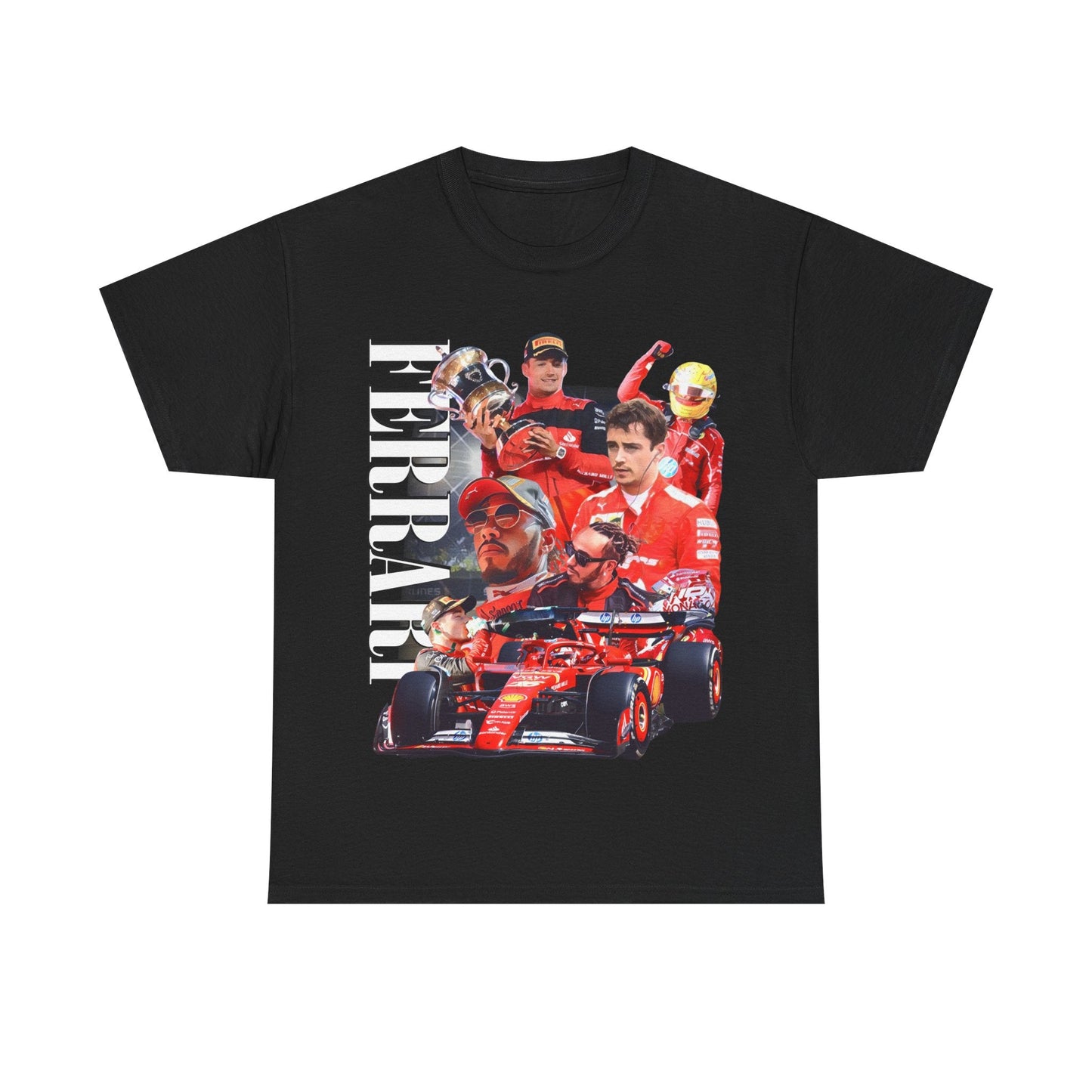 Ferrari F1 Team Tee (Lewis Hamilton Charles Leclerc) - VFtees