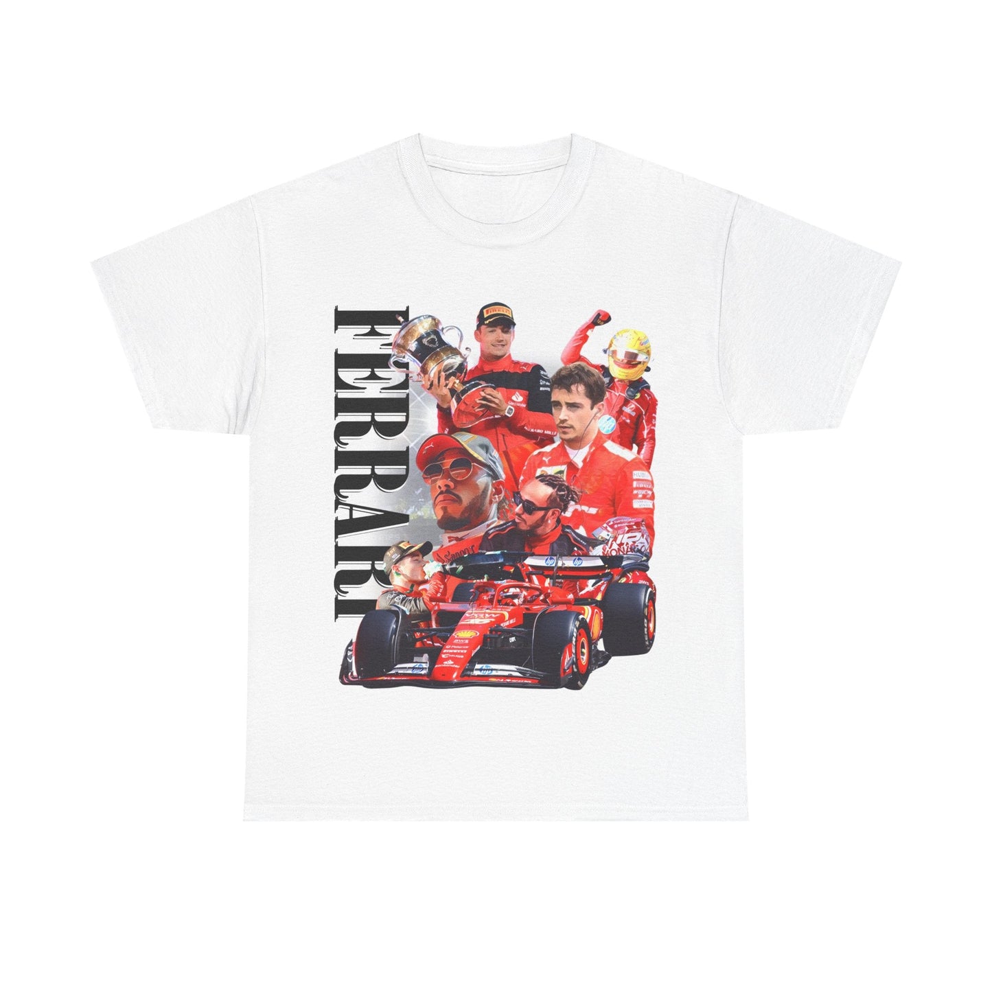 Ferrari F1 Team Tee (Lewis Hamilton Charles Leclerc) - VFtees