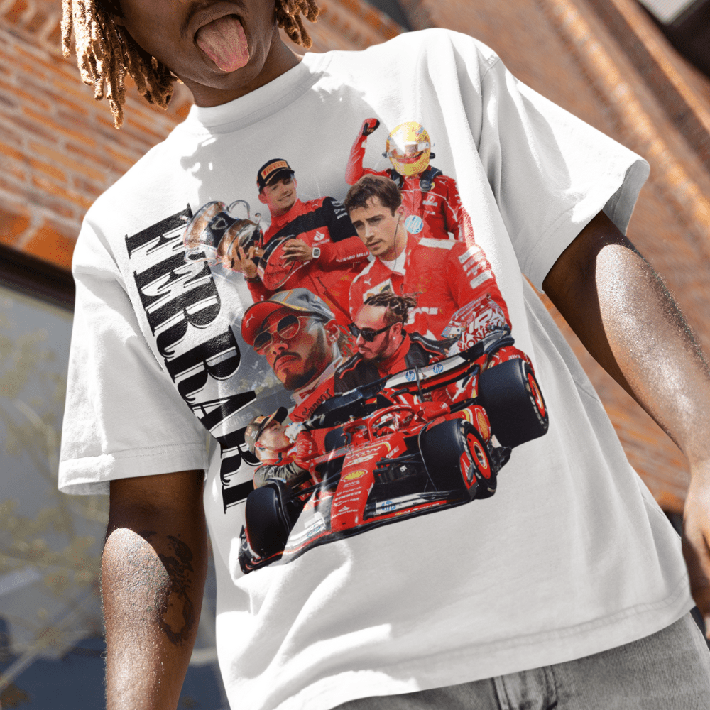 Ferrari F1 Team Tee (Lewis Hamilton Charles Leclerc) - VFtees