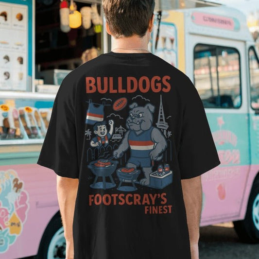 Footscray Footy Tee - Bulldogs Club Series - VFtees