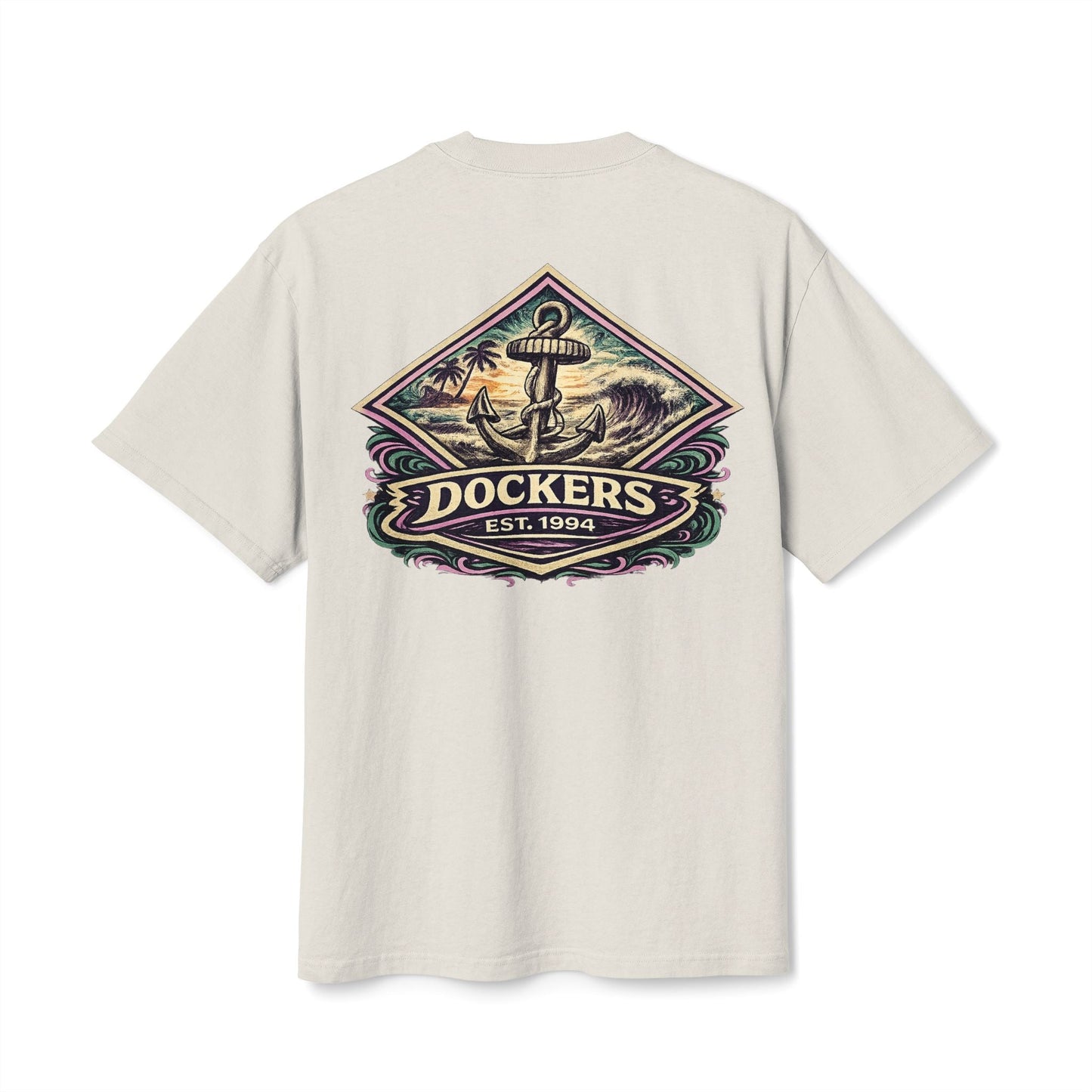 Fremantle Football Wave Tee - VFtees