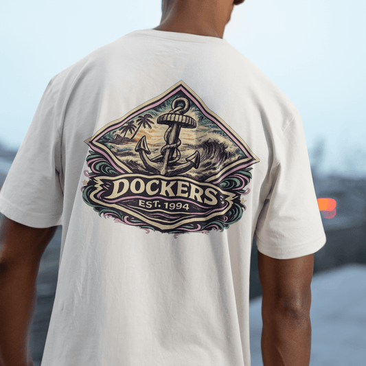 Fremantle Football Wave Tee - VFtees