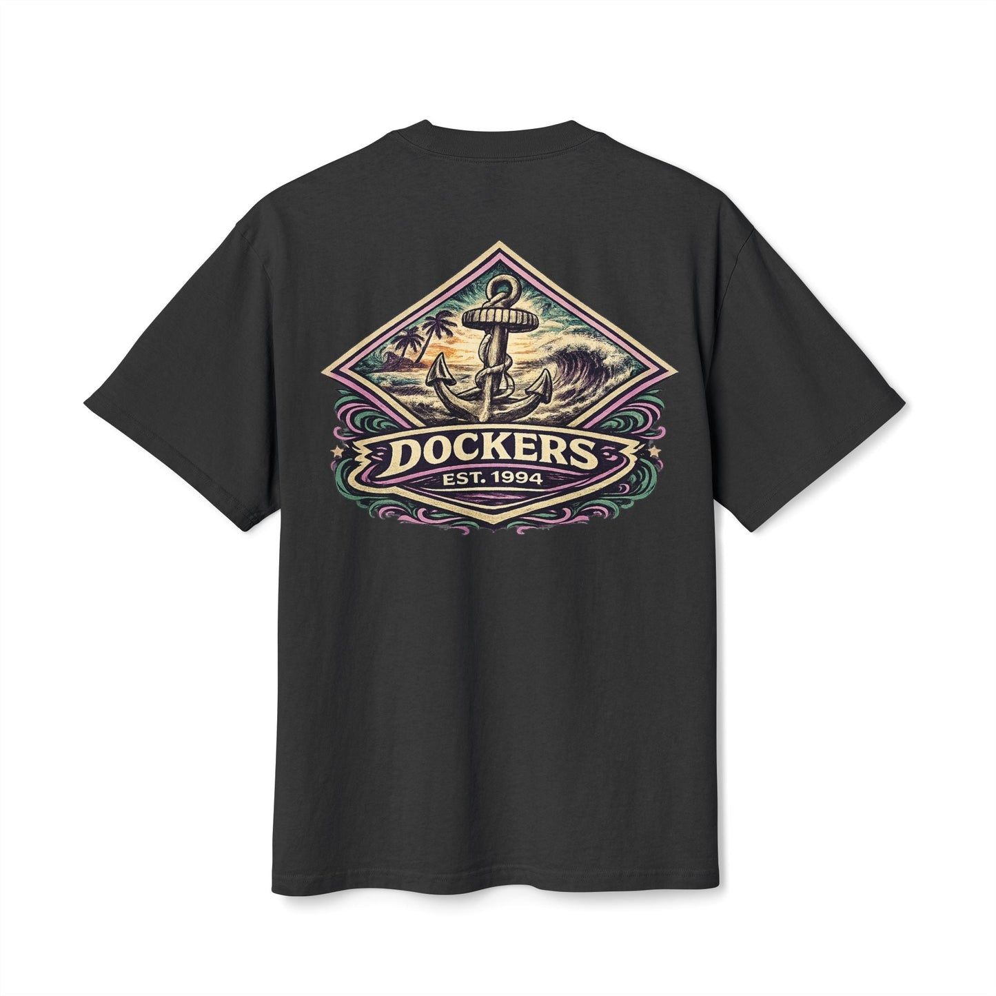 Fremantle Football Wave Tee - VFtees
